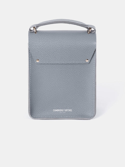 The Binocular Bag - French Grey Celtic Grain