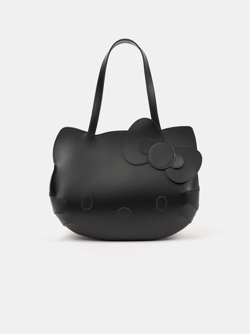 The Hello Kitty Face Tote - Black