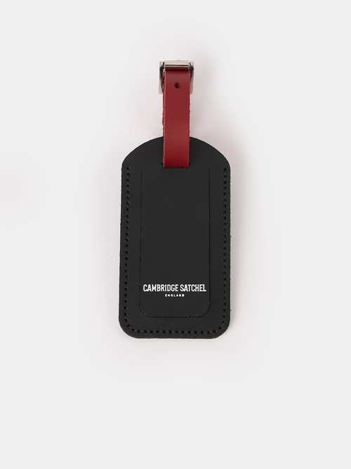 The Luggage Tag - Black with Harvard H
