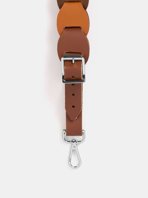 The Link Strap - Vintage Tri-Colour & Nickel Hardware