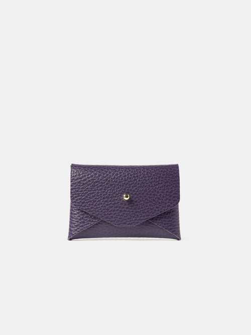 The Mini Purse - Deep Purple Celtic Grain