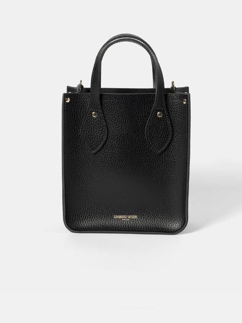 The Mini Tote - Black Celtic Grain