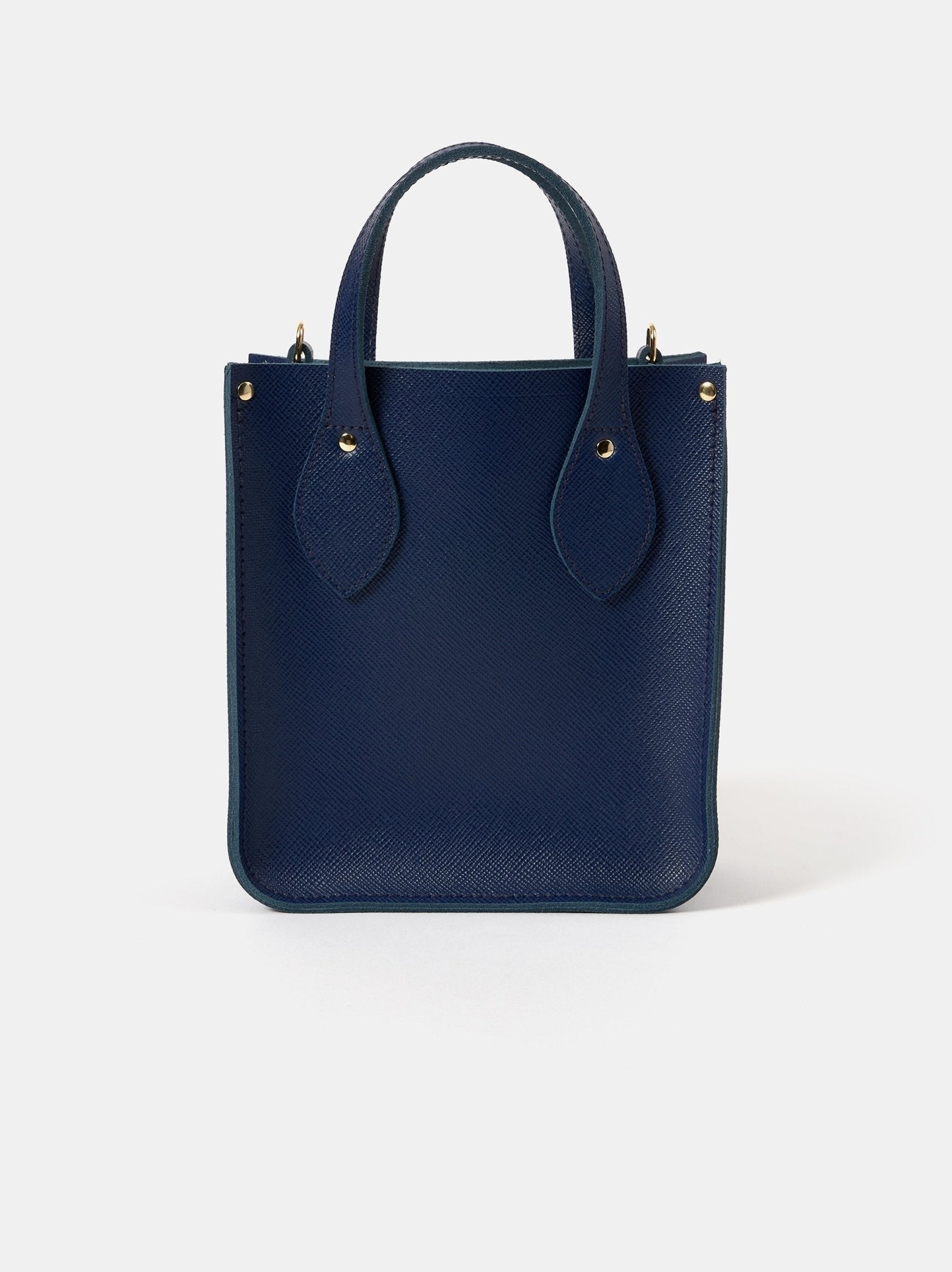 The Mini Tote - Blueberry Saffiano - Cambridge Satchel