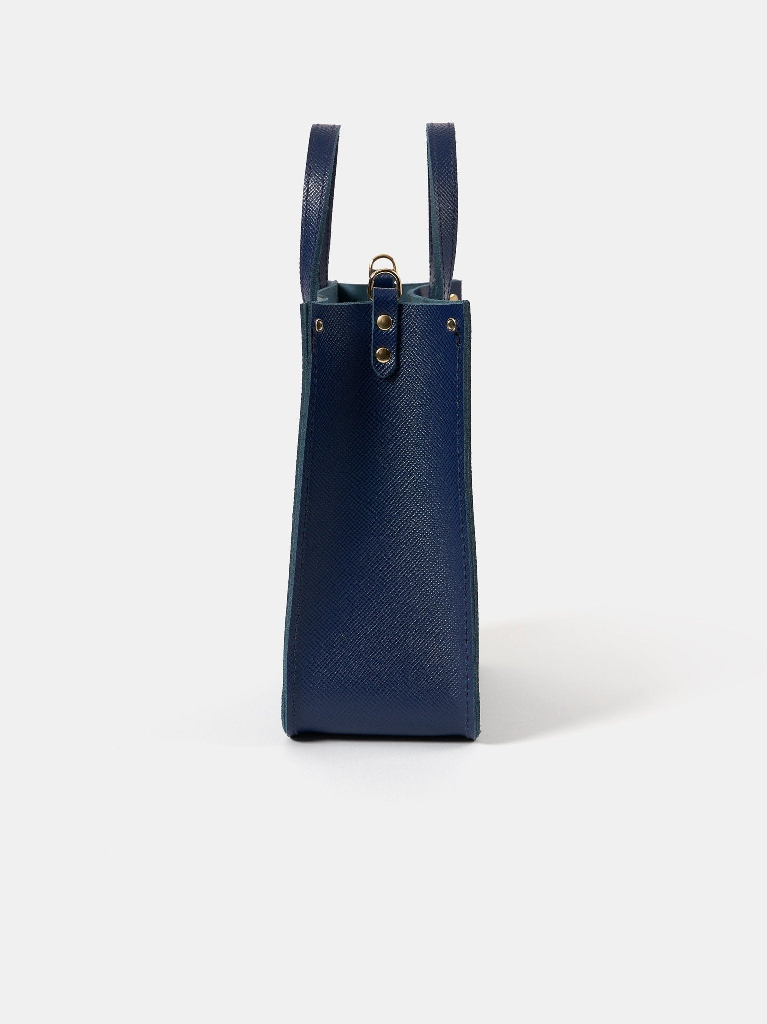 The Mini Tote - Blueberry Saffiano - Cambridge Satchel