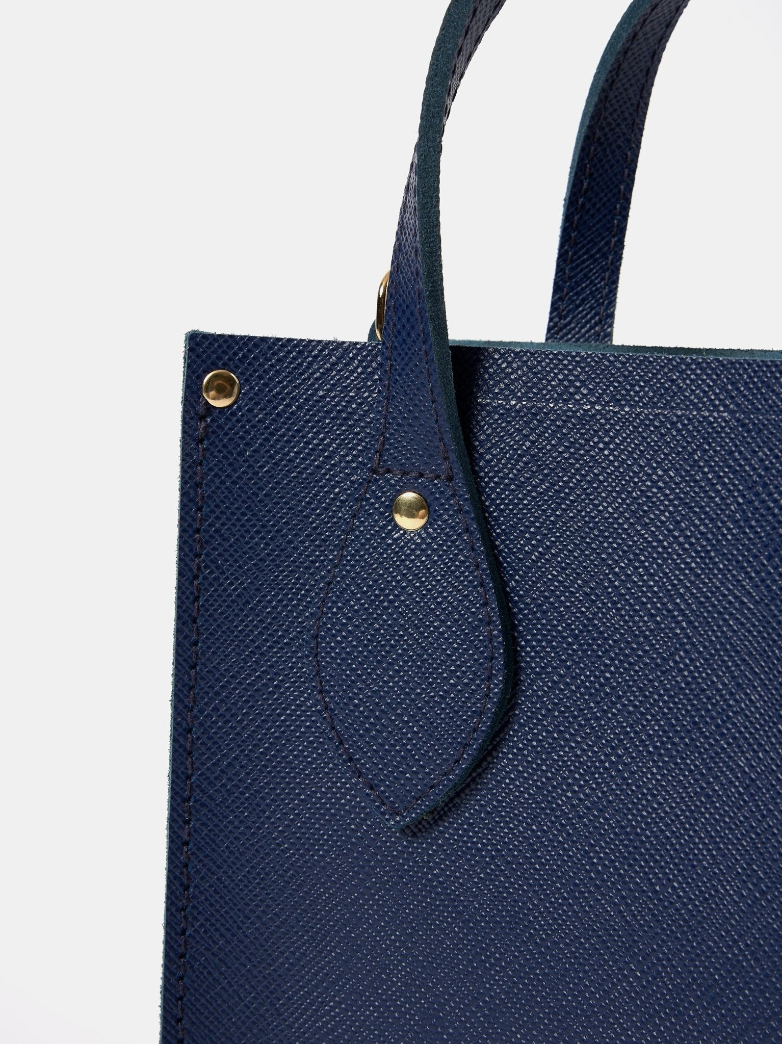 The Mini Tote - Blueberry Saffiano - Cambridge Satchel