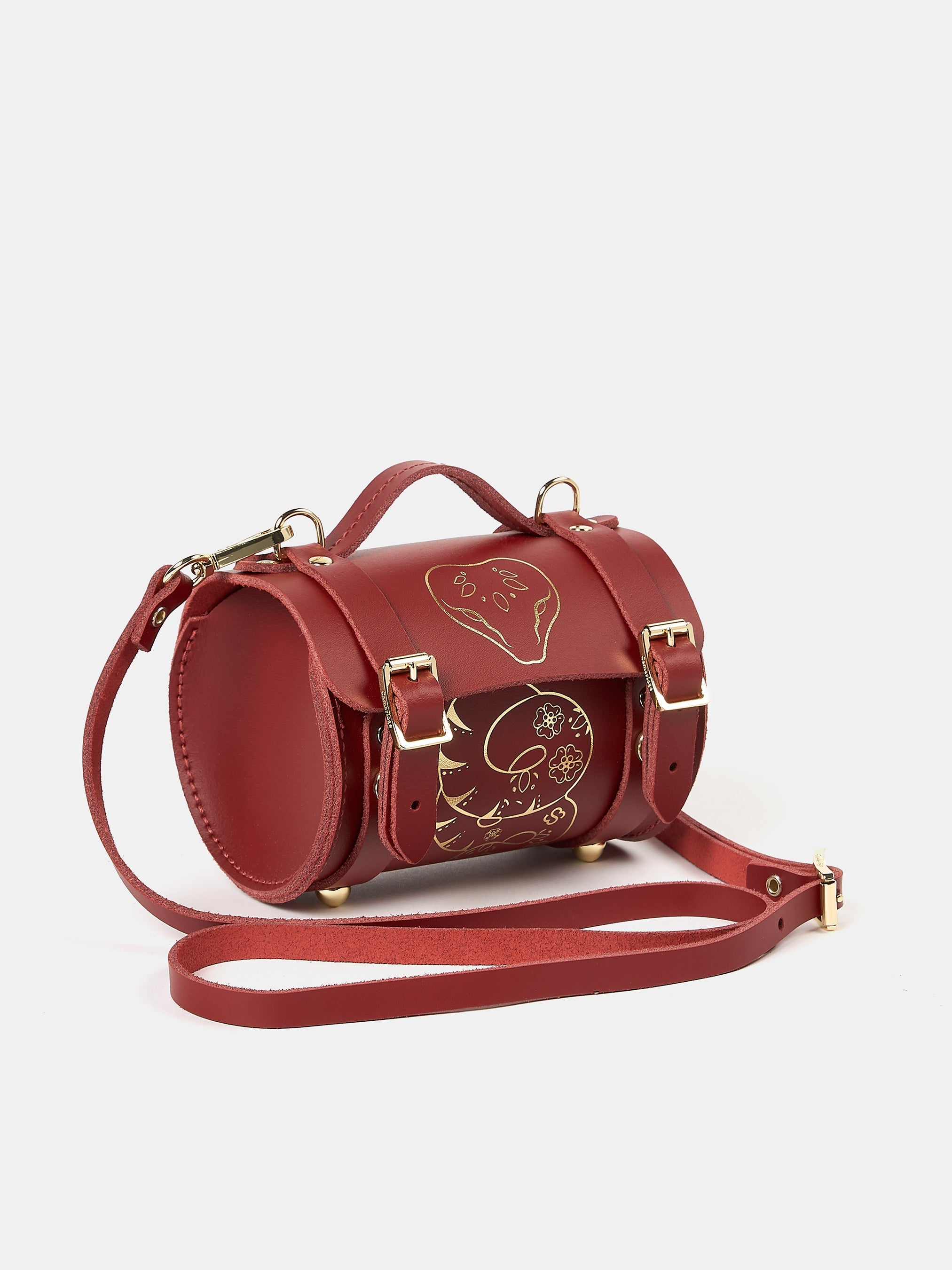 The Micro Bowls Bag - Year of the Snake Red