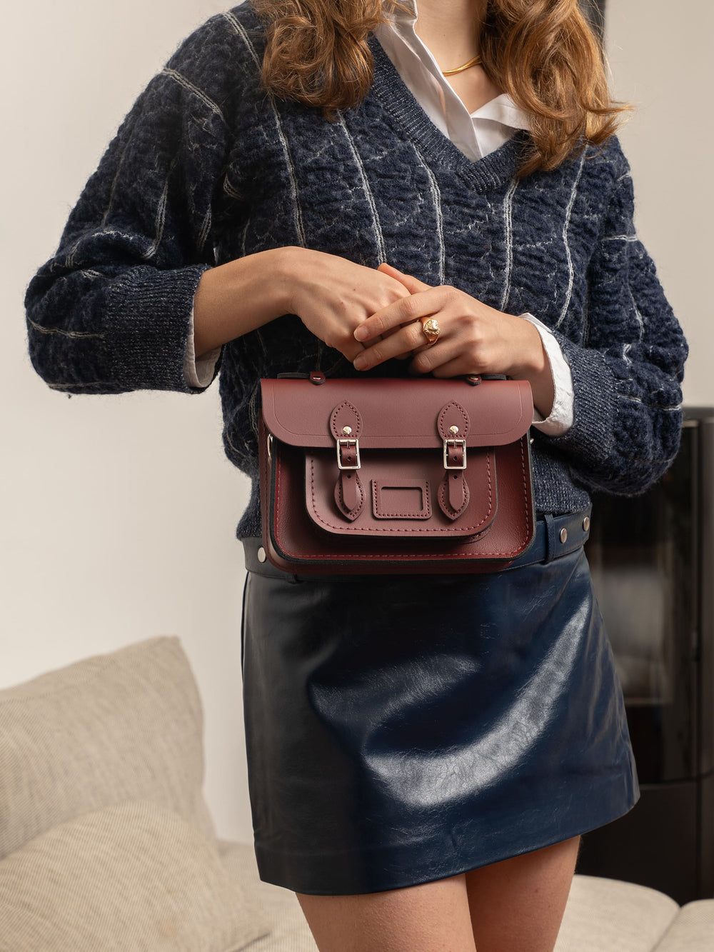 The Mini -  Oxblood