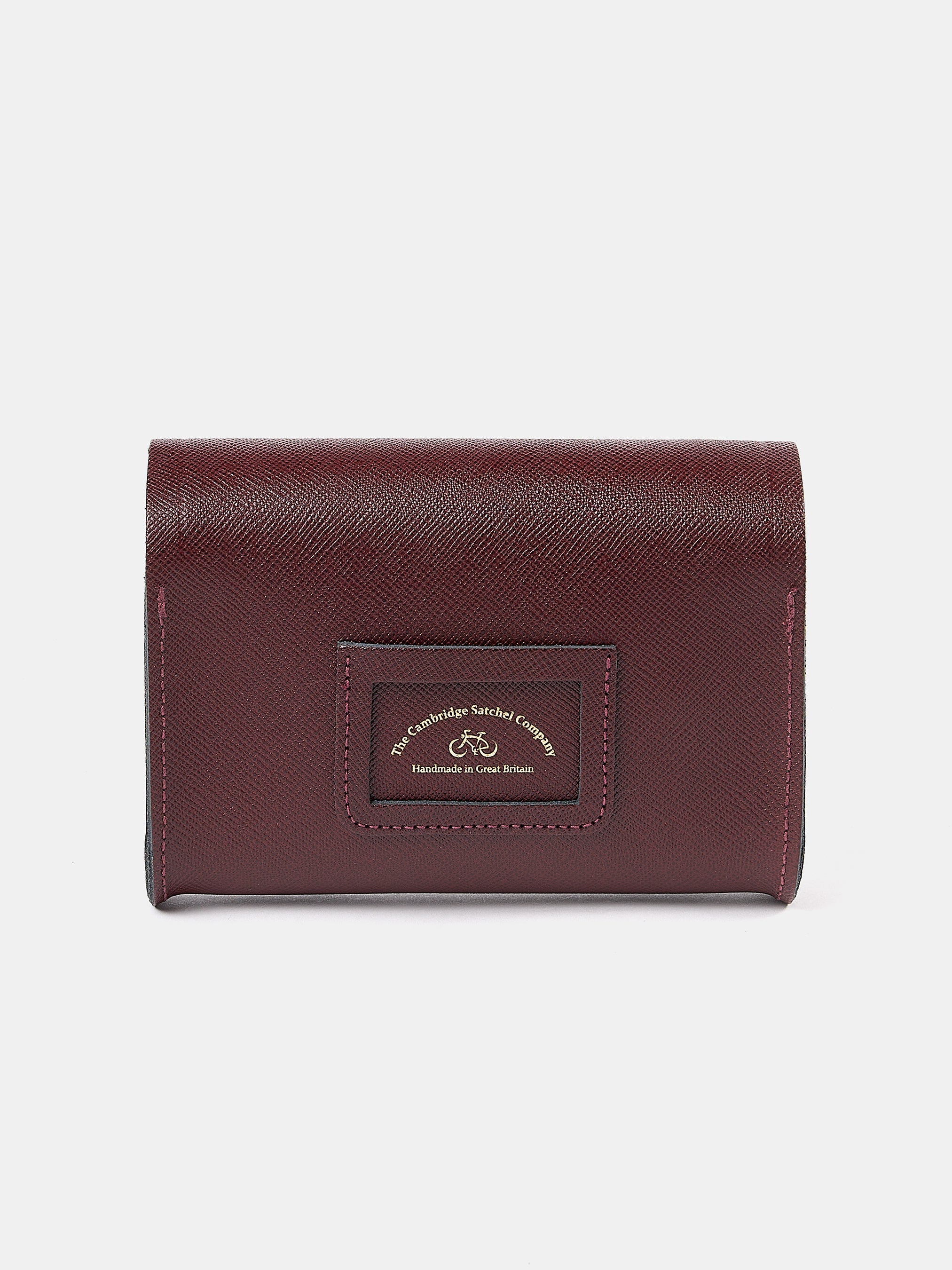 The Pushlock - Oxblood Saffiano