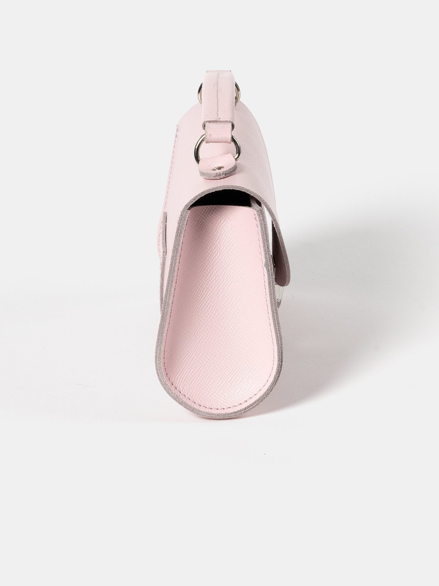 The Mini Poppy - Fondant Pink Saffiano - Cambridge Satchel