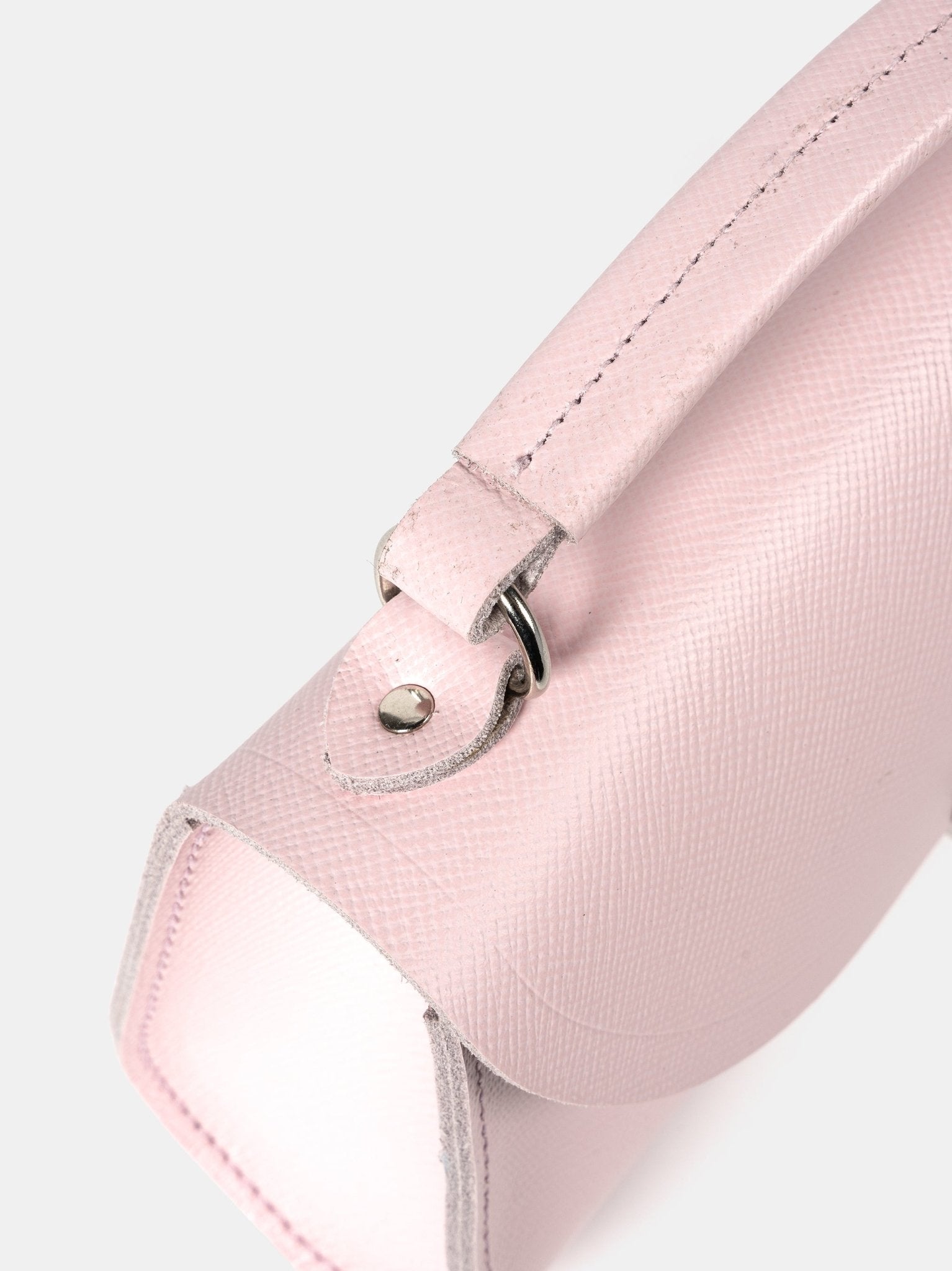 The Mini Poppy - Fondant Pink Saffiano - Cambridge Satchel