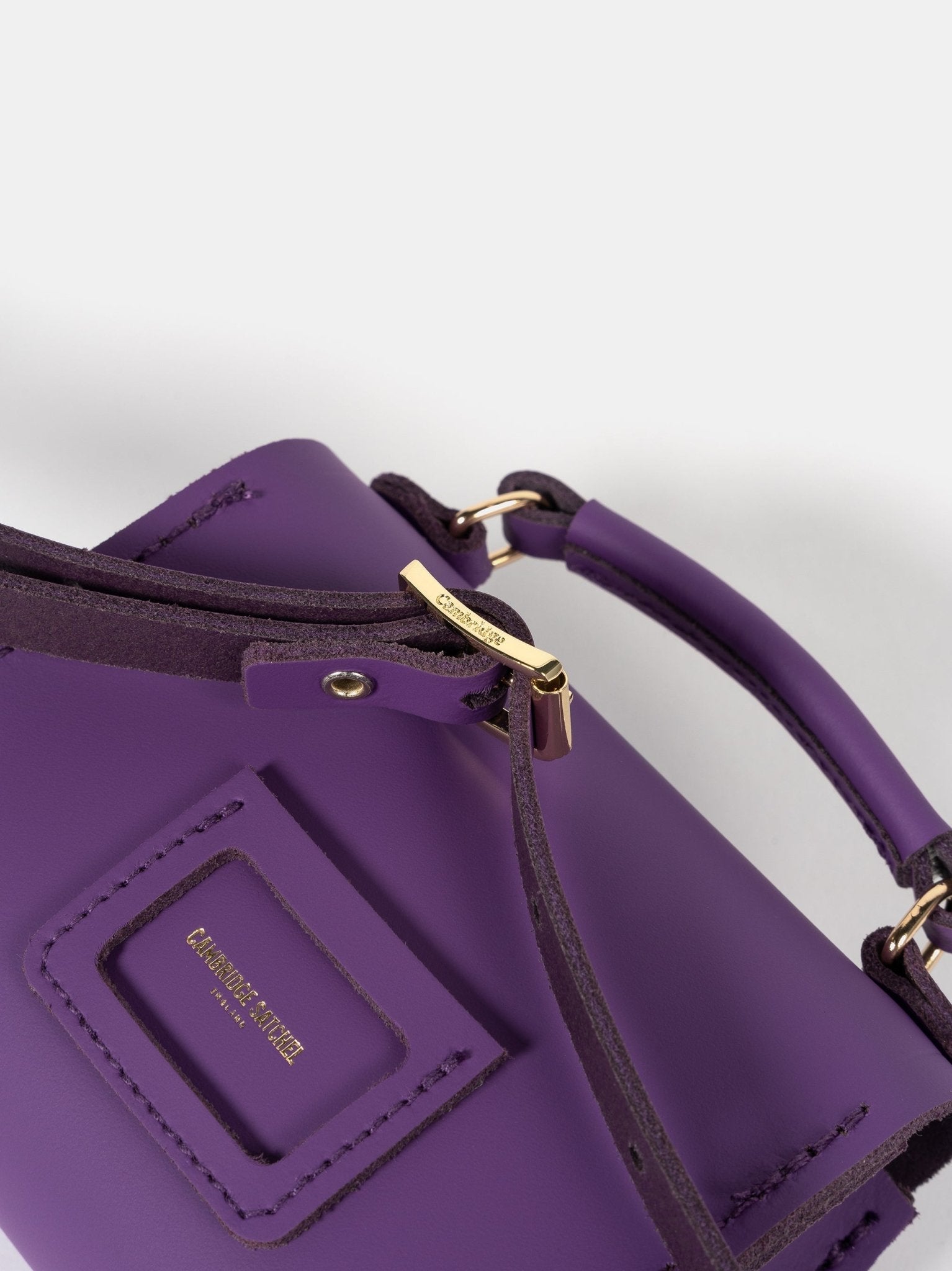 The Micro Poppy - Purple Sapphire Matte - Cambridge Satchel