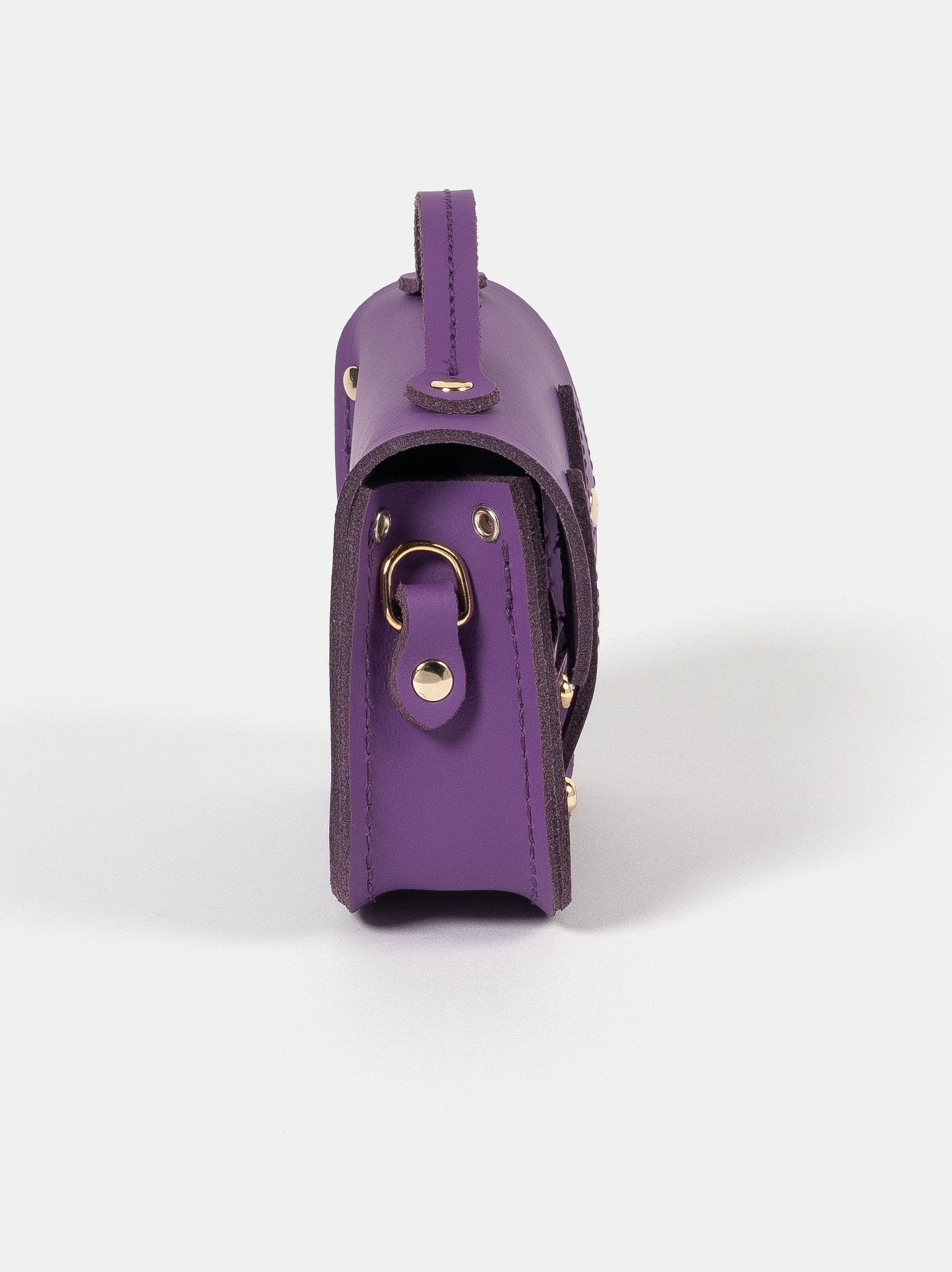 The Micro Satchel - Purple Sapphire Matte - Cambridge Satchel