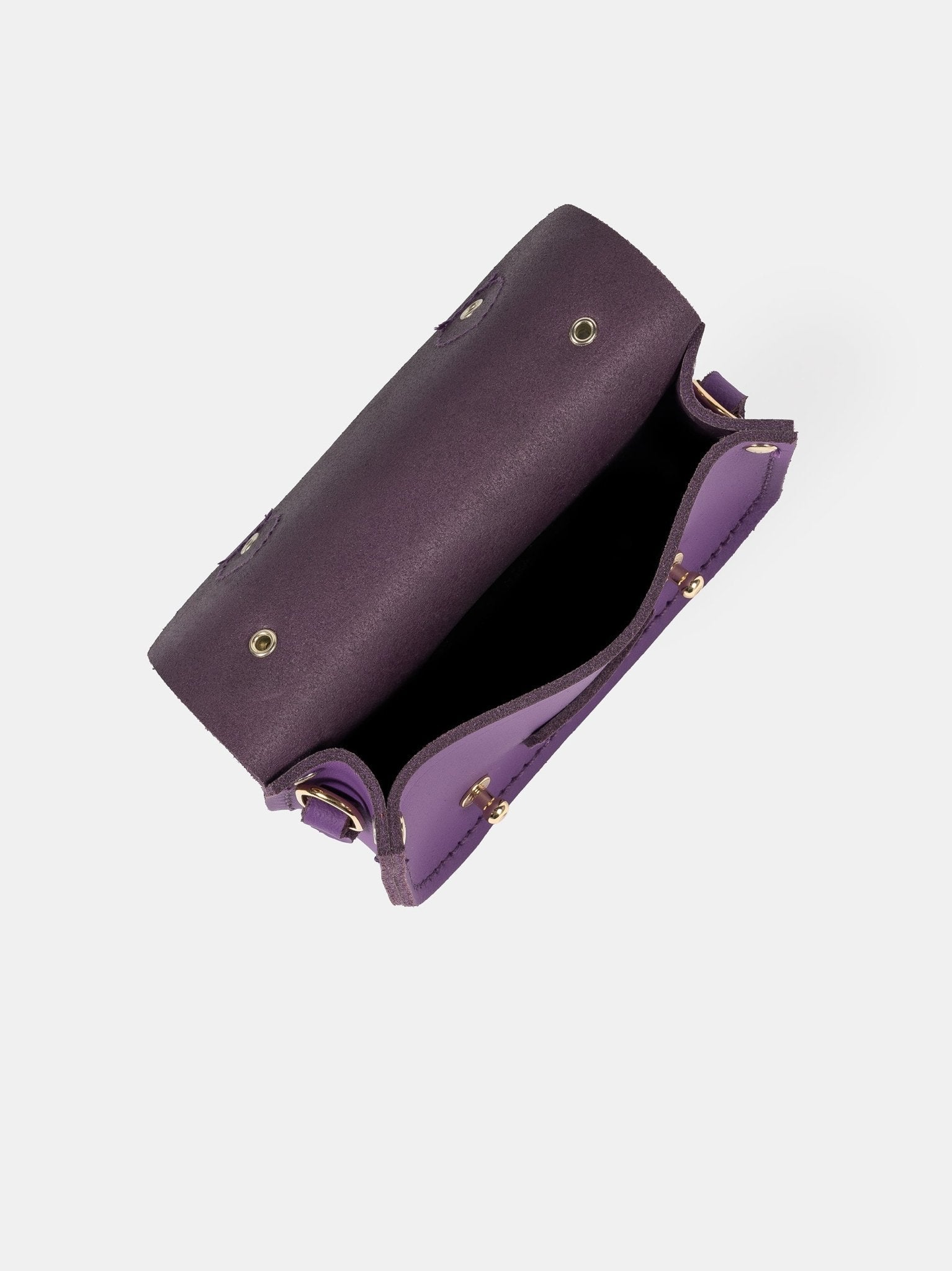 The Micro Satchel - Purple Sapphire Matte - Cambridge Satchel