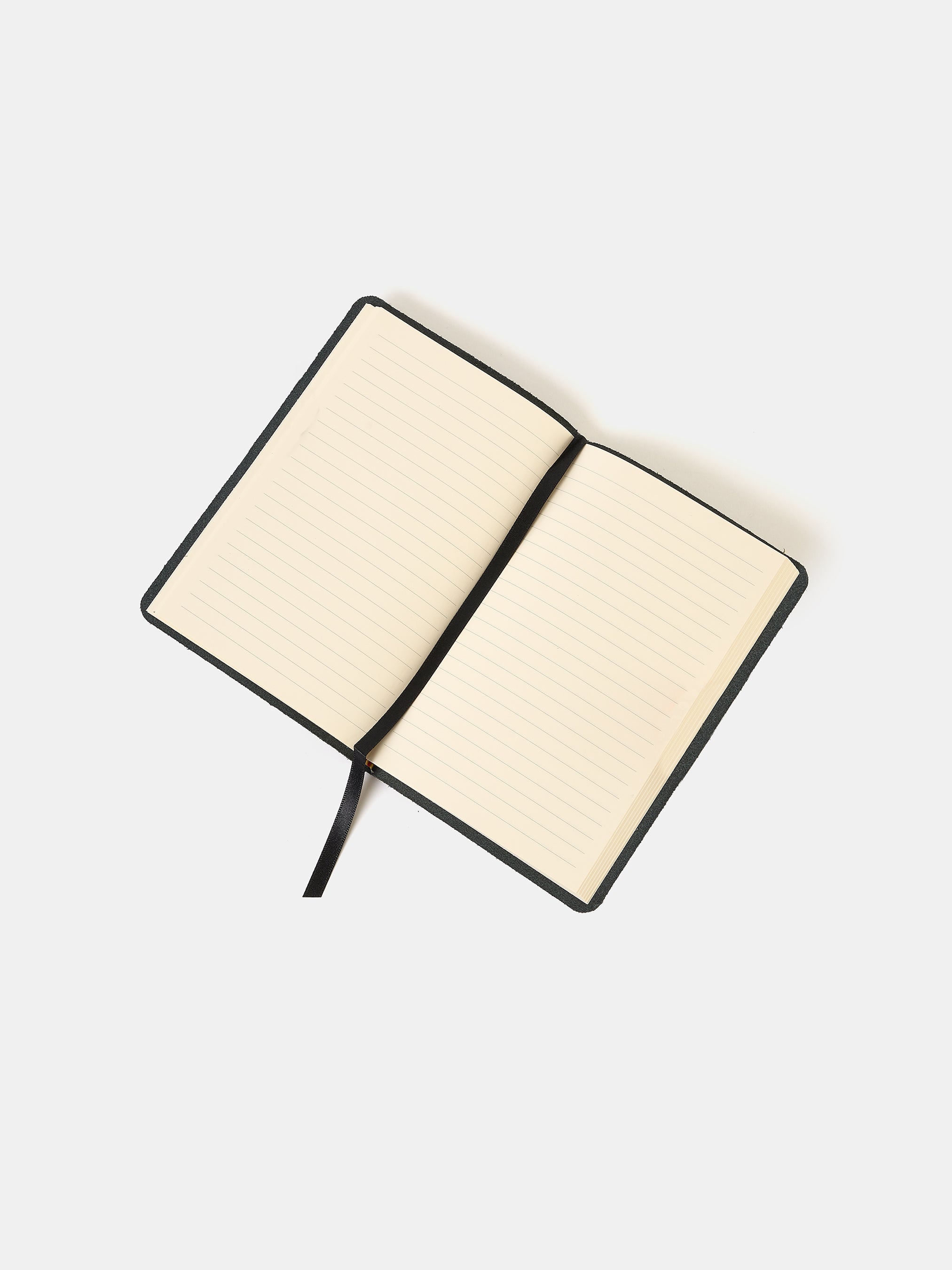 The A6 Notebook - Black with Gold Foiling