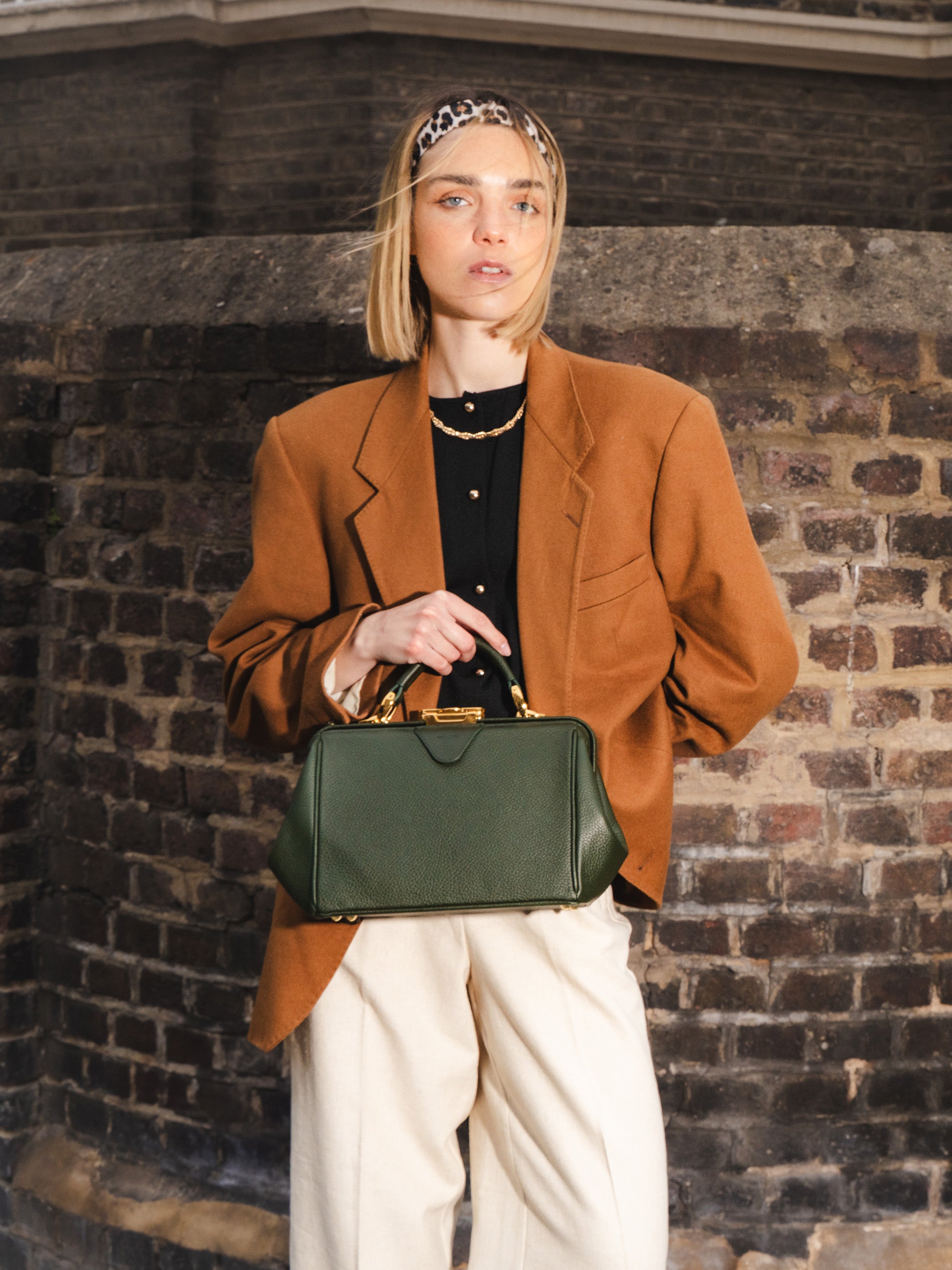 The Sophie -  Ivy Calf Grain