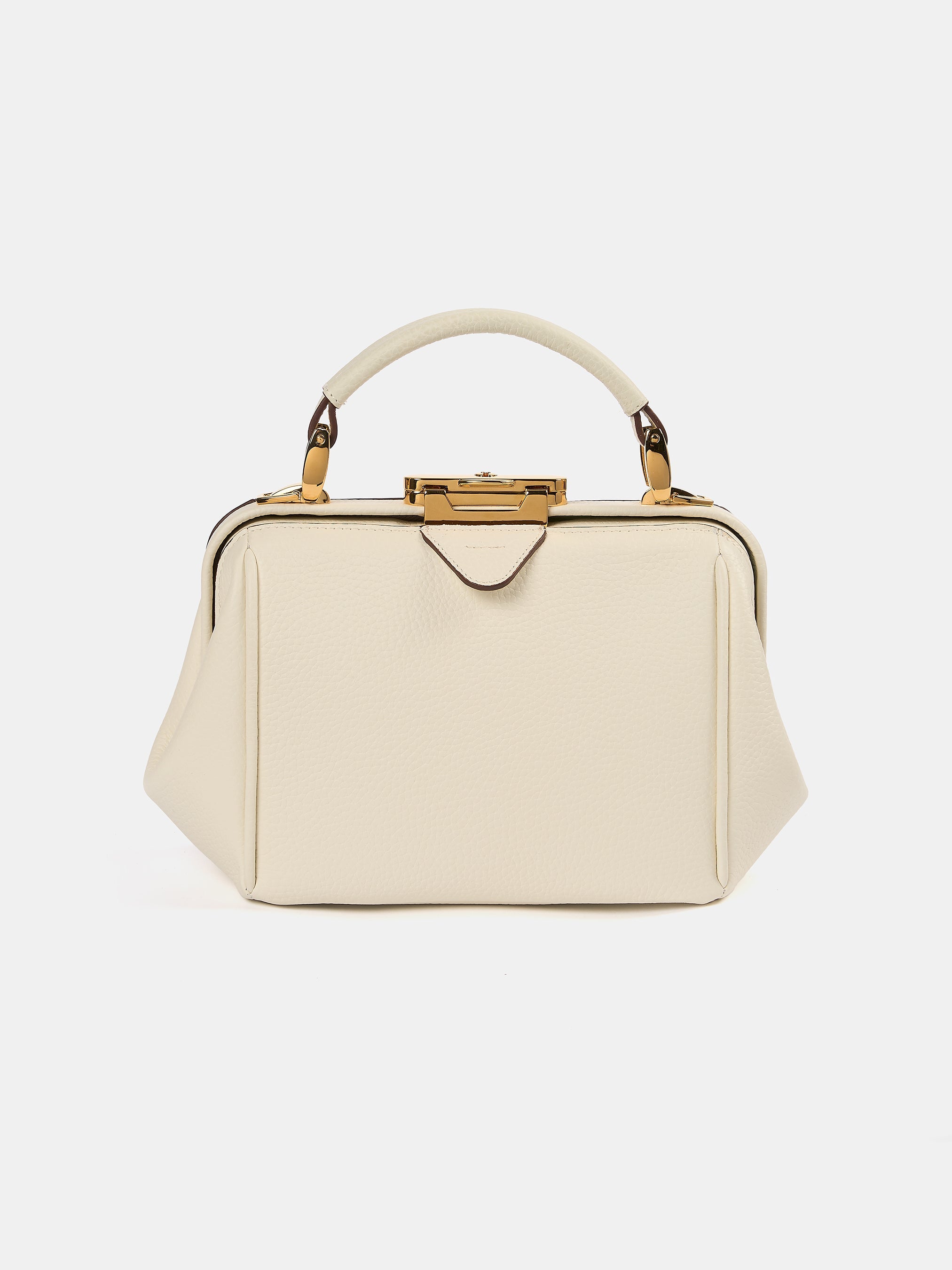 The Mini Sophie - Cream Calf Grain