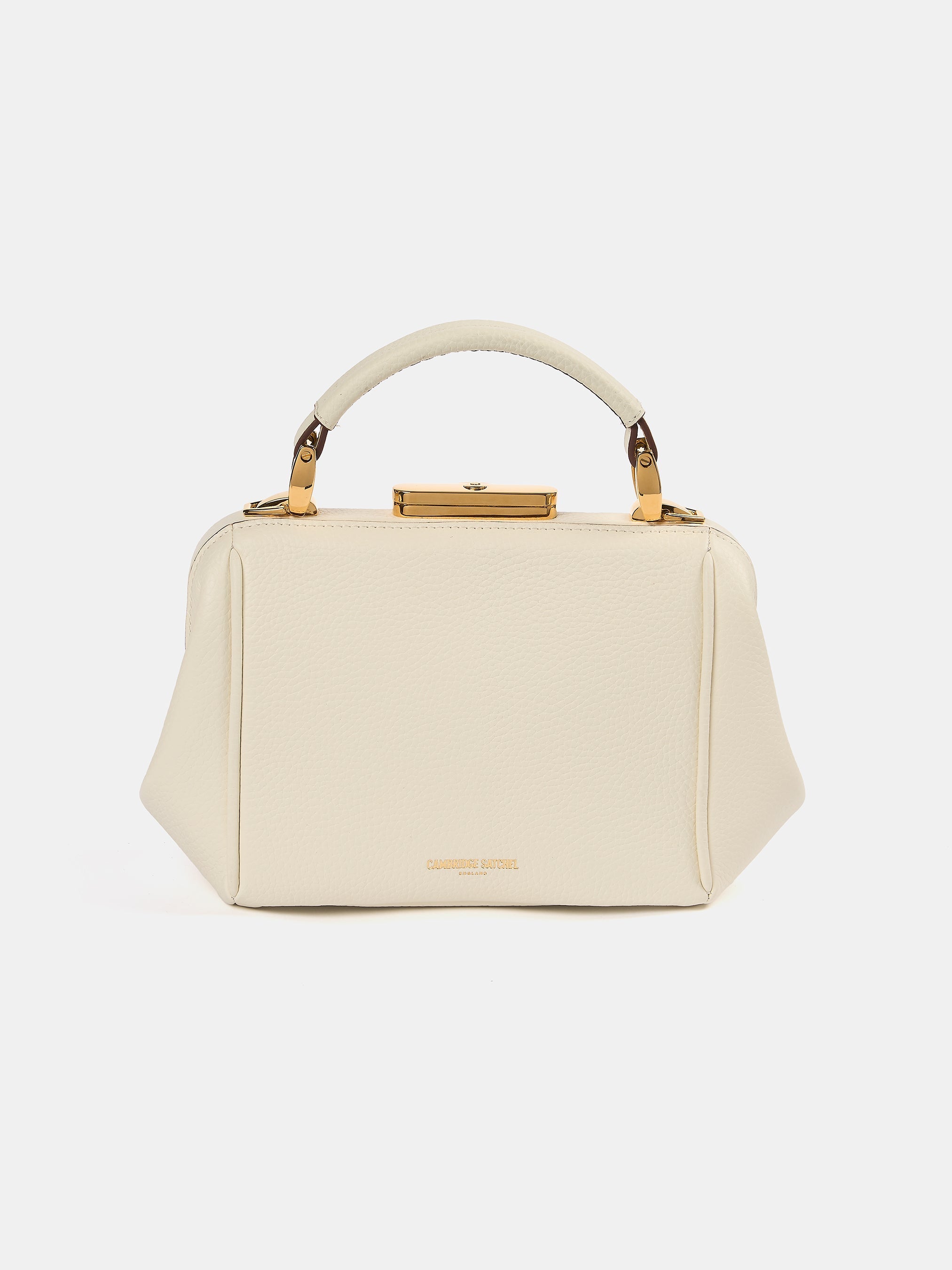 The Mini Sophie - Cream Calf Grain