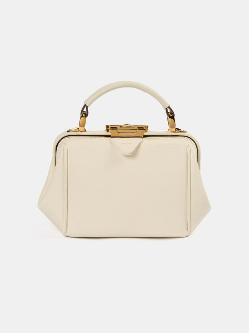 The Mini Sophie - Cream Calf Grain