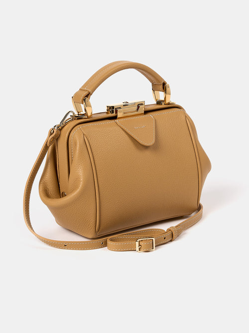 The Mini Sophie - Sand Calf Grain