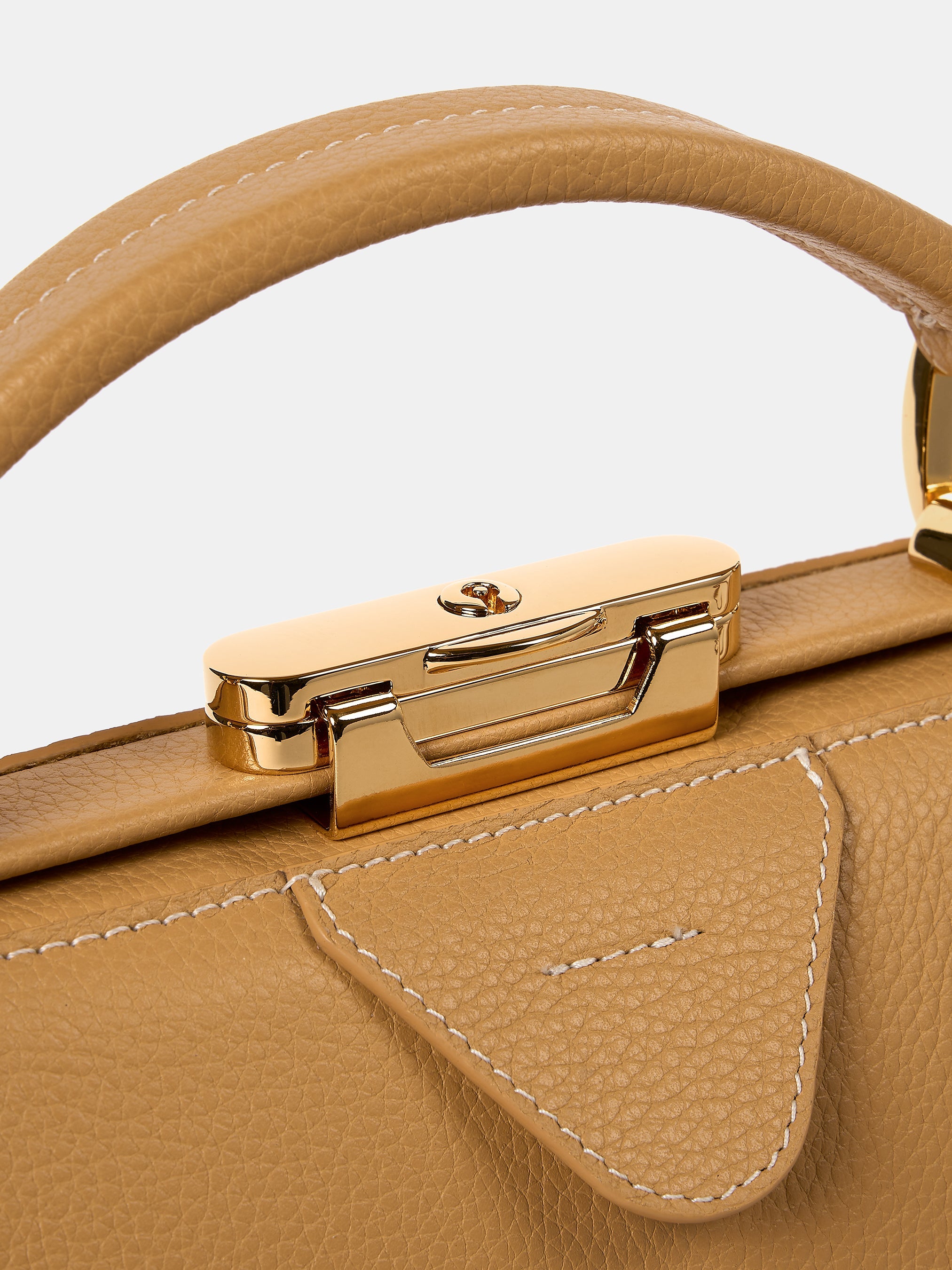 The Mini Sophie - Sand Calf Grain