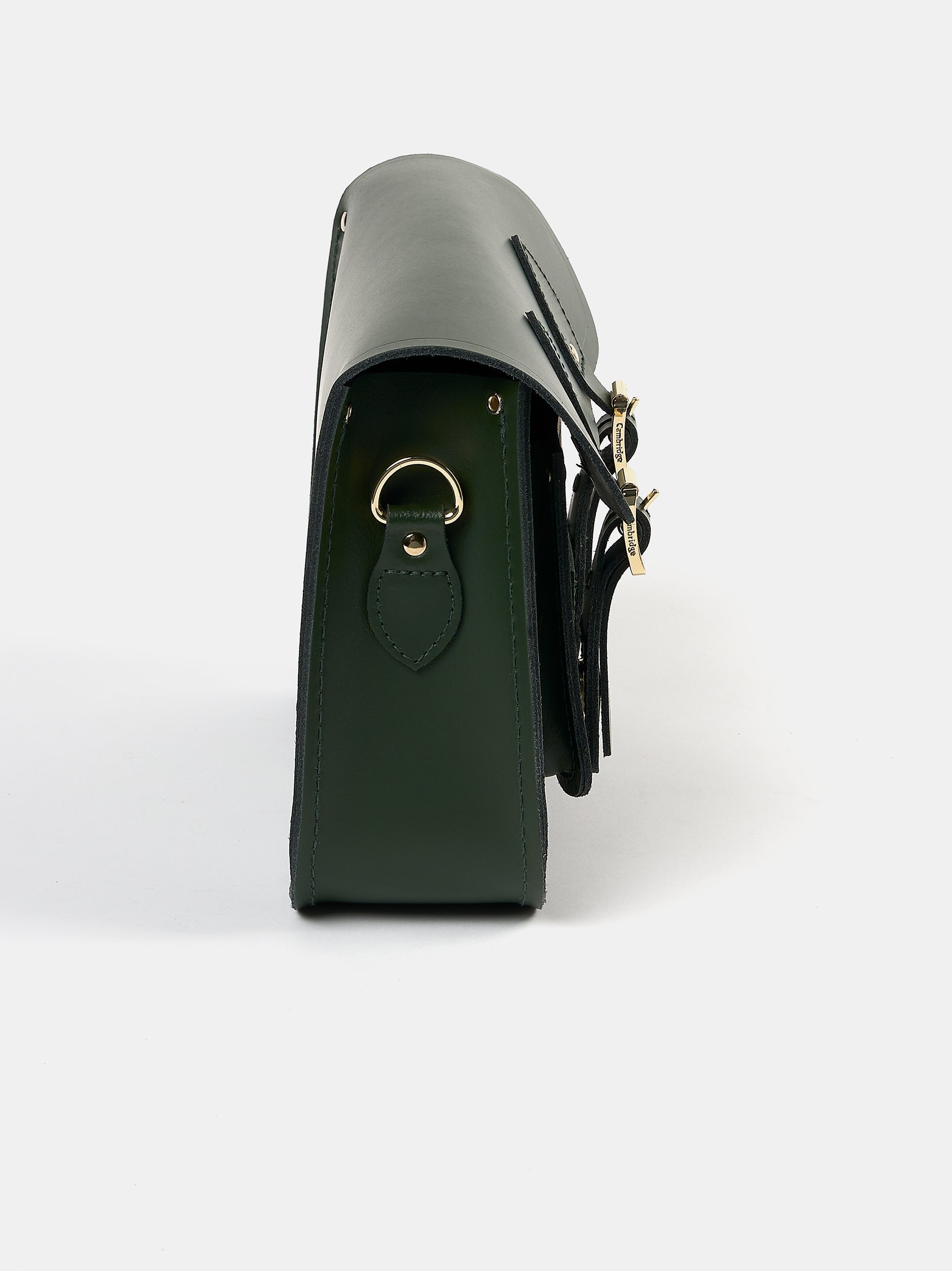 The Satchel Shoulder Bag - Racing Green