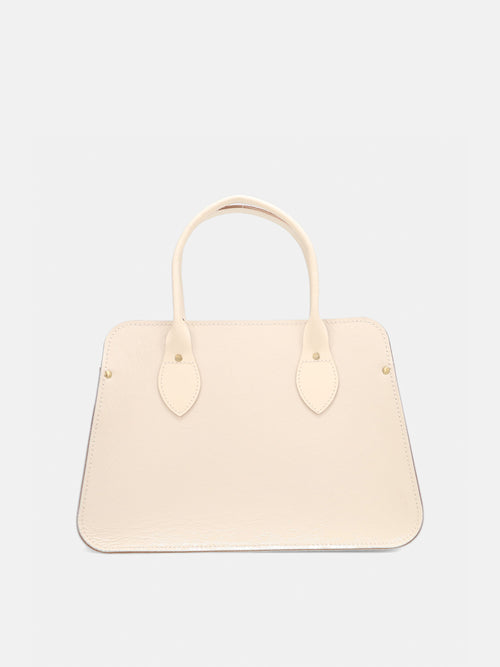 The Mini Work Bag - Vanilla Patent
