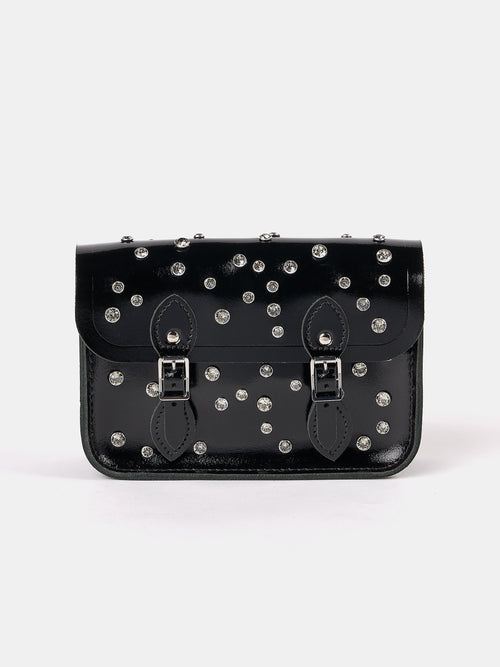 The Little One - High Shine Black with Swarovski® Crystals