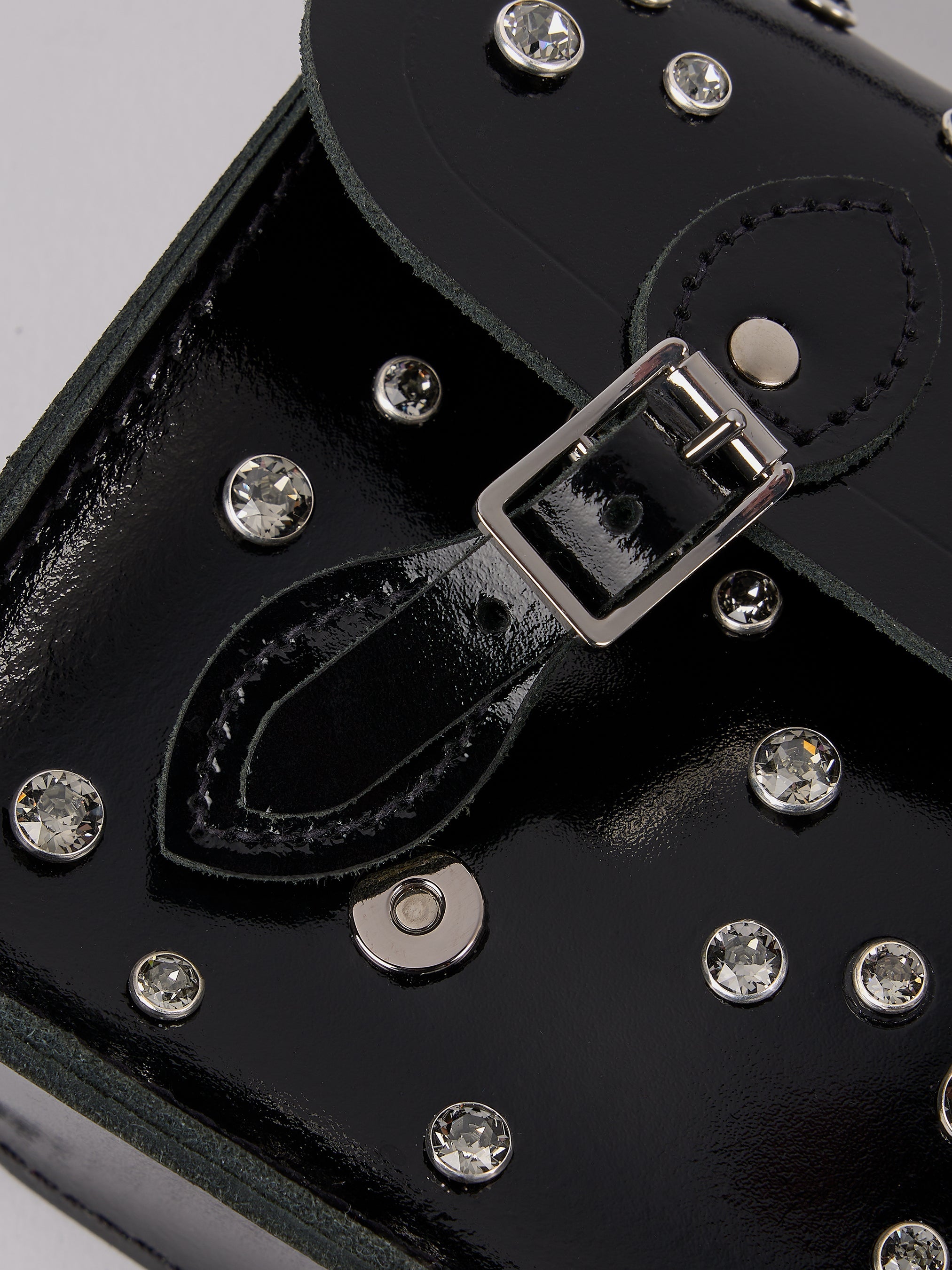 The Little One - High Shine Black with Swarovski® Crystals