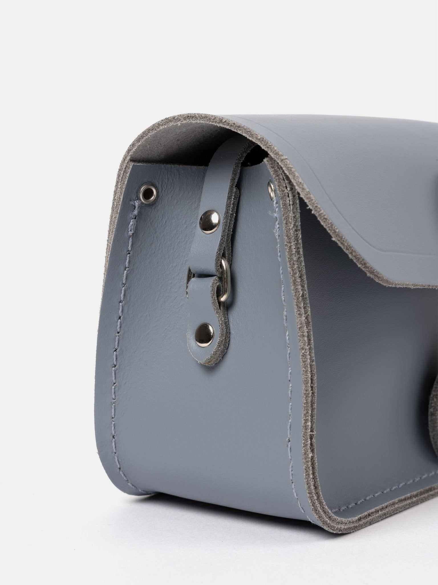 The Mini One Buckle - French Grey - Cambridge Satchel