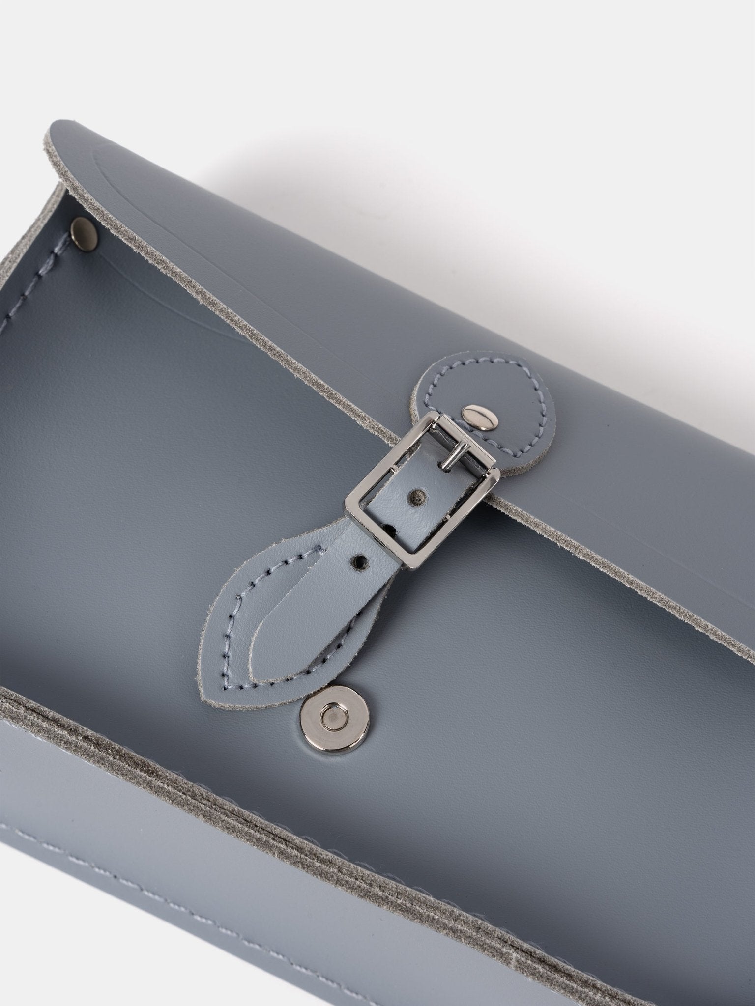 The Mini One Buckle - French Grey - Cambridge Satchel