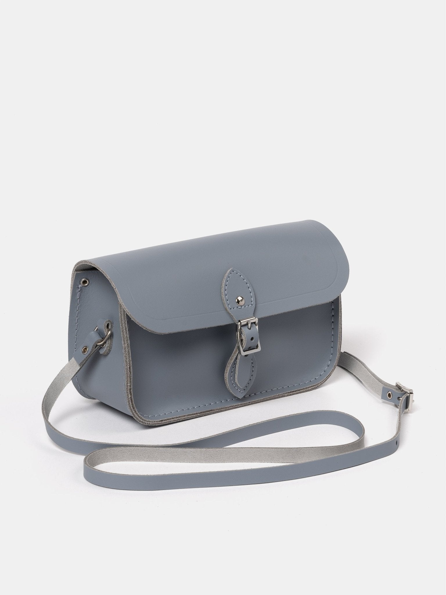 The Mini One Buckle - French Grey - Cambridge Satchel