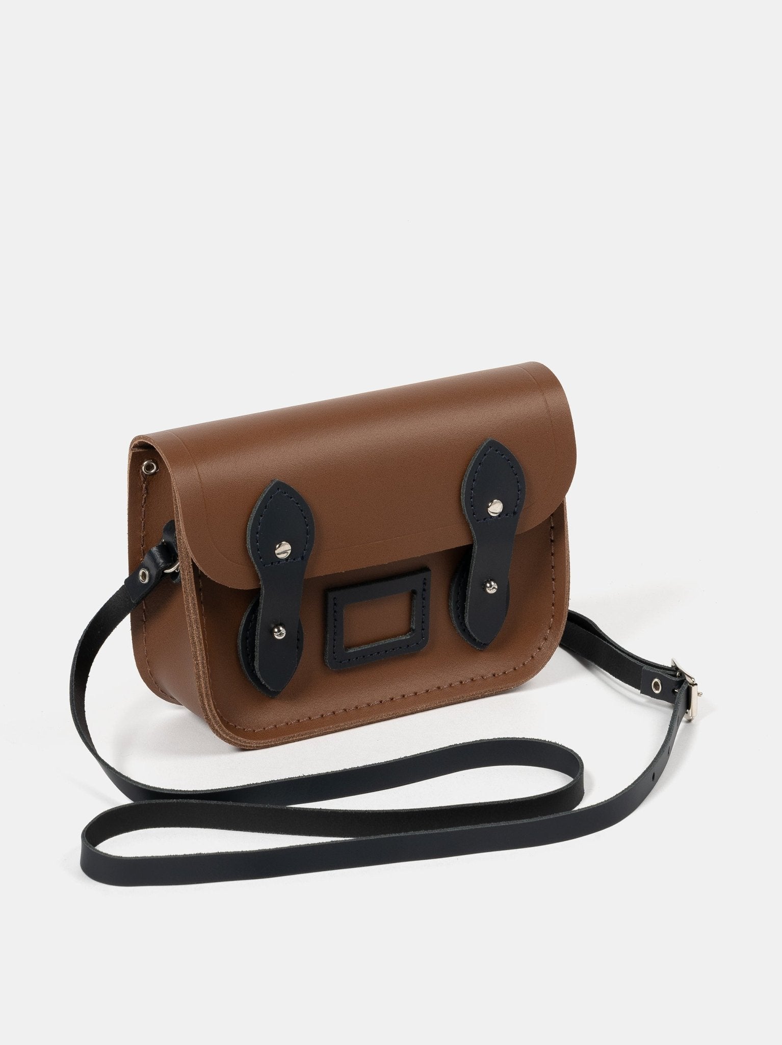 The Tiny - Vintage & Navy - Cambridge Satchel