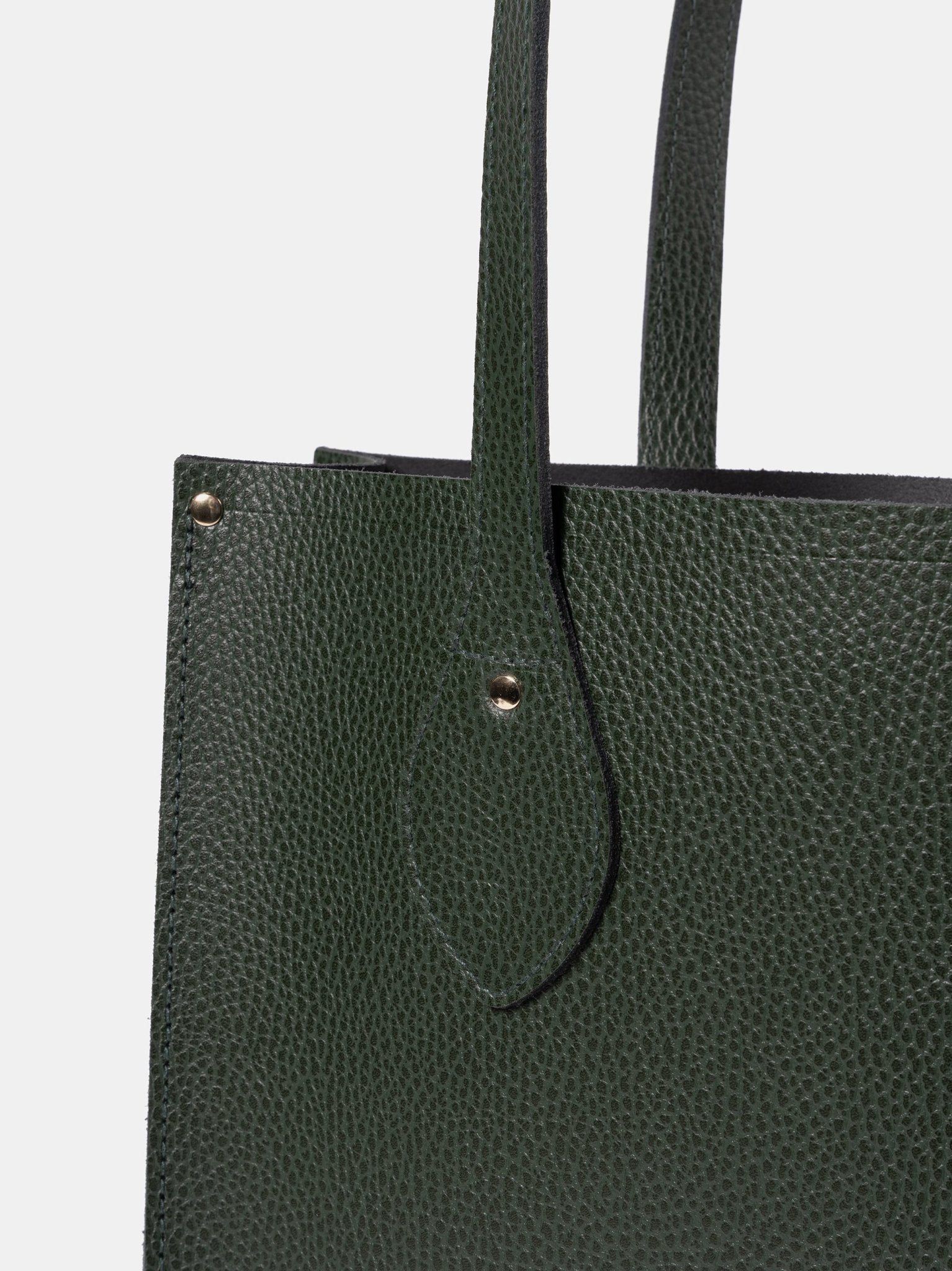 The Tote - Racing Green Celtic Grain - Cambridge Satchel