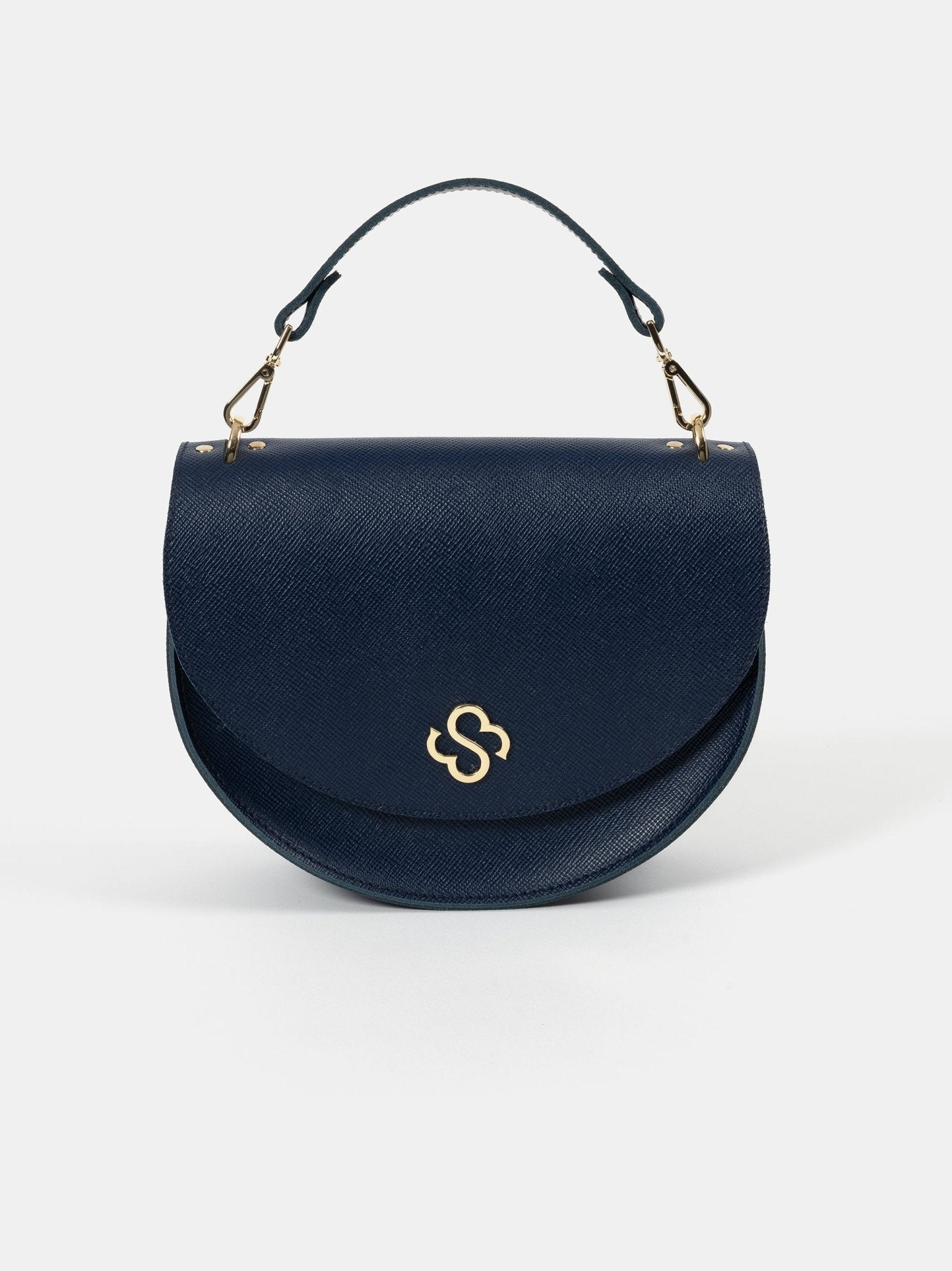 The Kate - Blueberry Saffiano - Cambridge Satchel