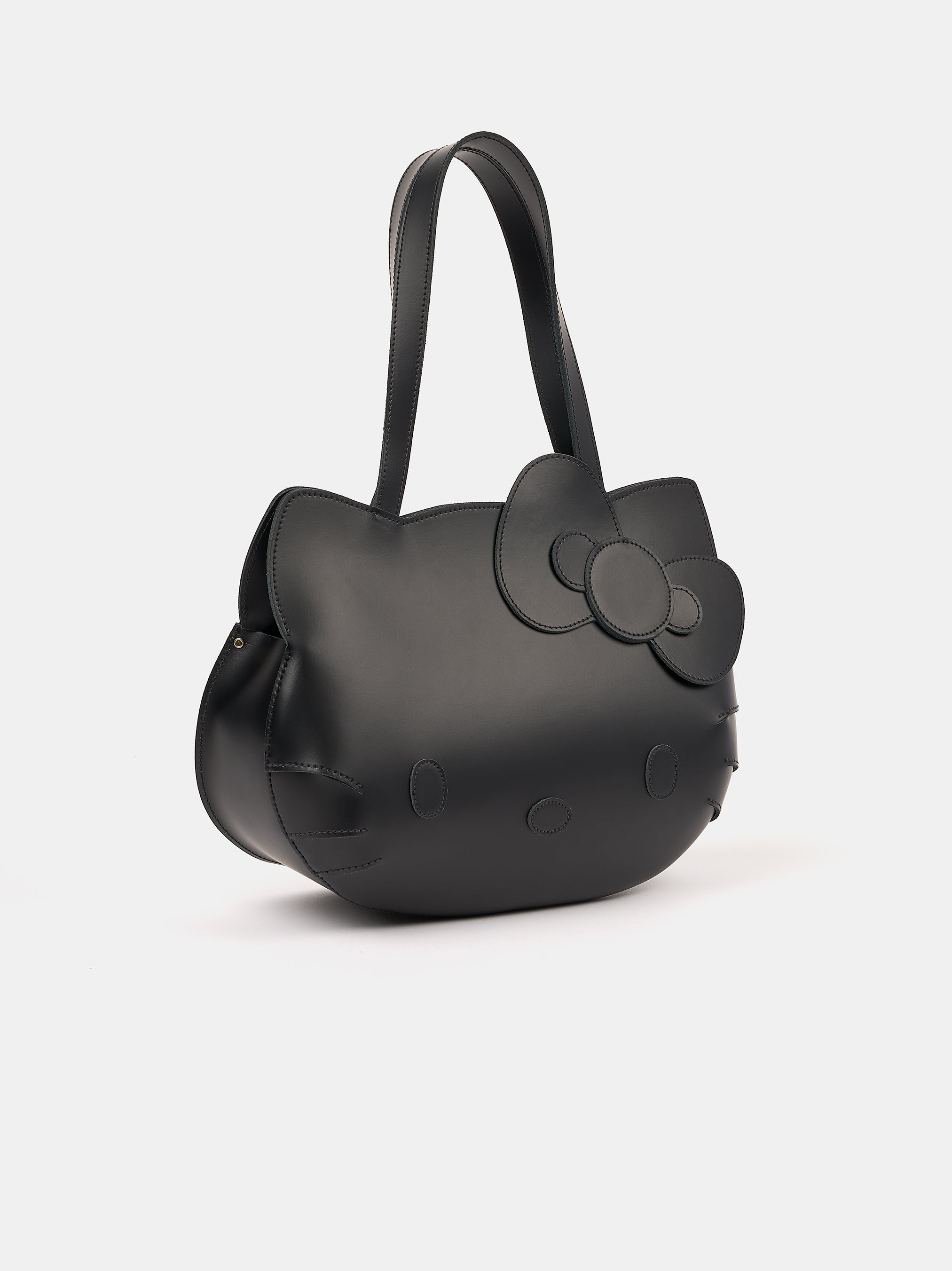 The Hello Kitty Face Tote - Black