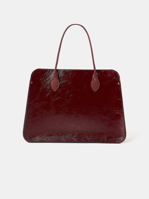 The Work Bag - Oxblood Patent