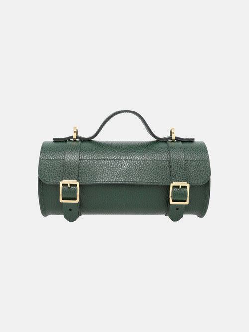 The Mini Bowls Bag - Racing Green Celtic Grain