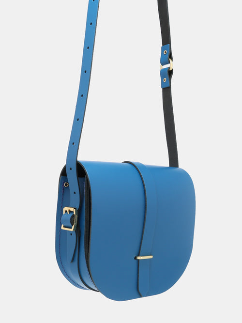 The Saddle Bag - Mykonos Blue