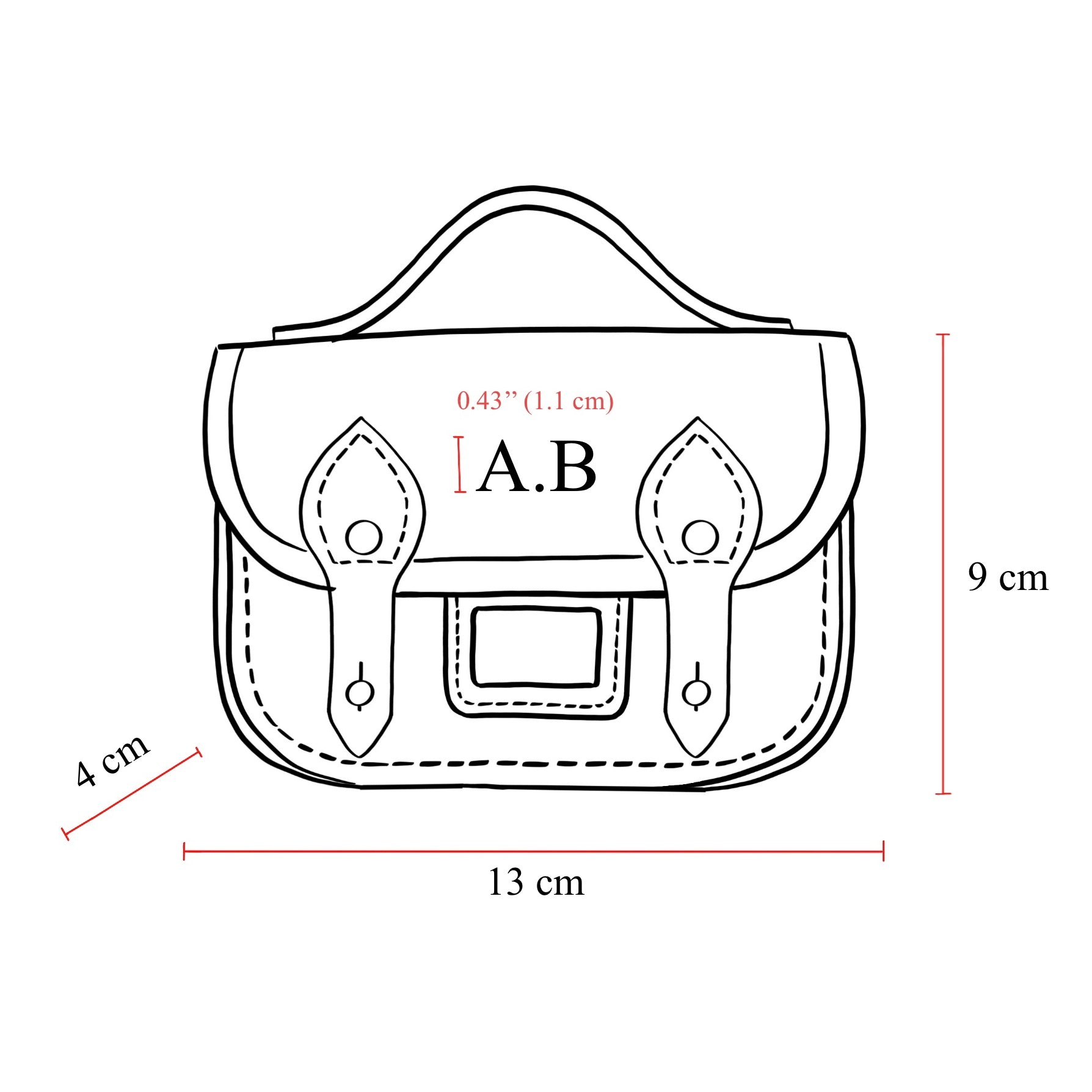 The Micro Satchel - Vanilla