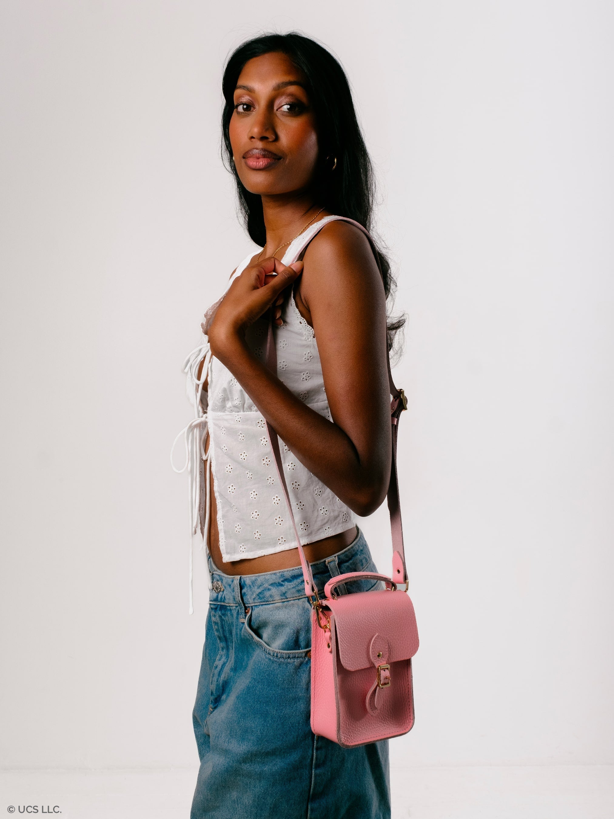 The Mini Binocular Bag - Popular Pink Celtic