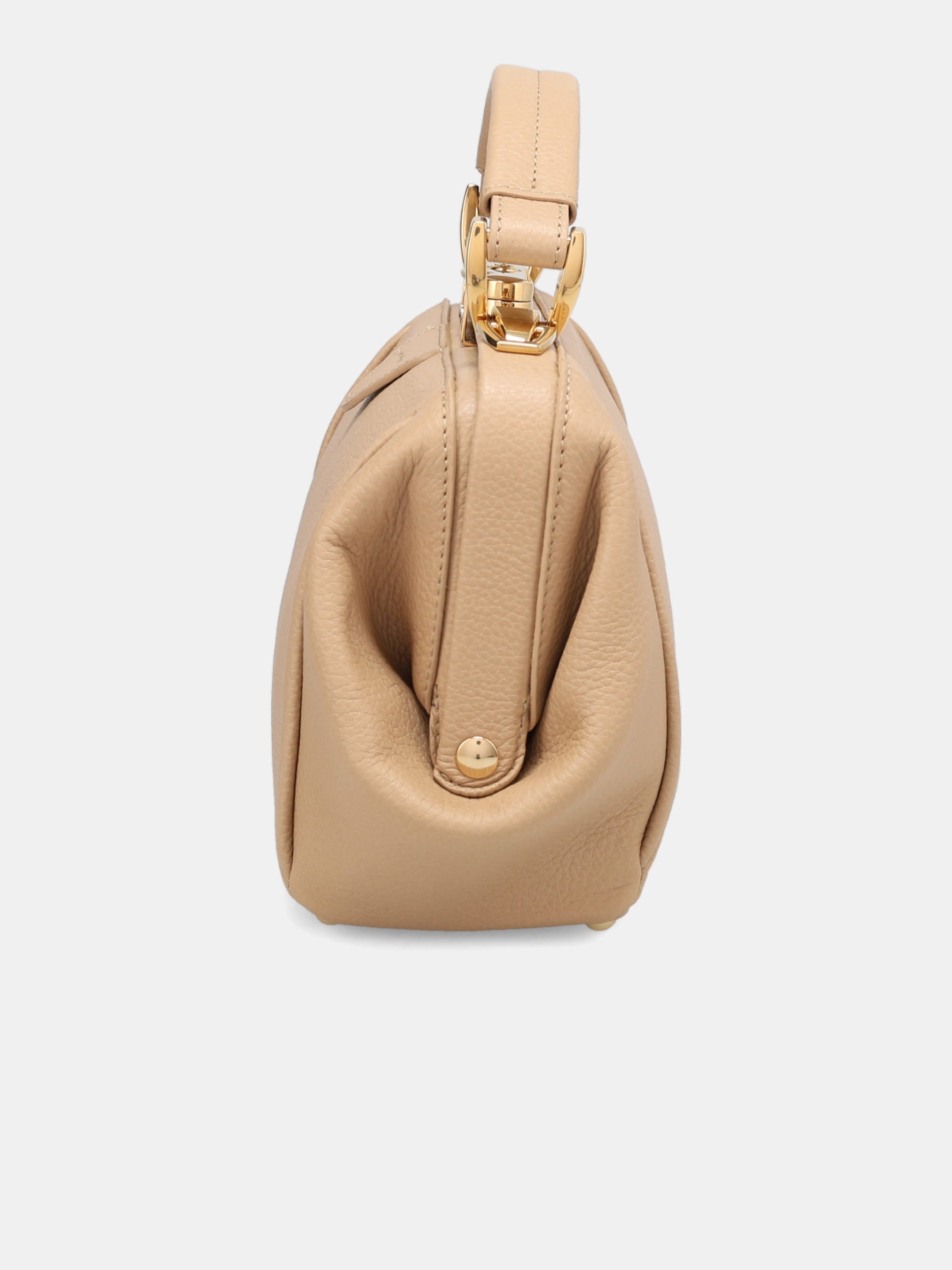 The Mini Sophie - Latte Calf Grain