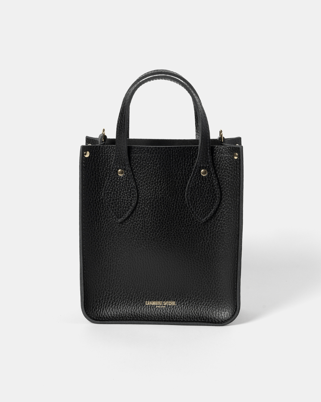 The Mini Tote - Black Celtic Grain - Cambridge Satchel