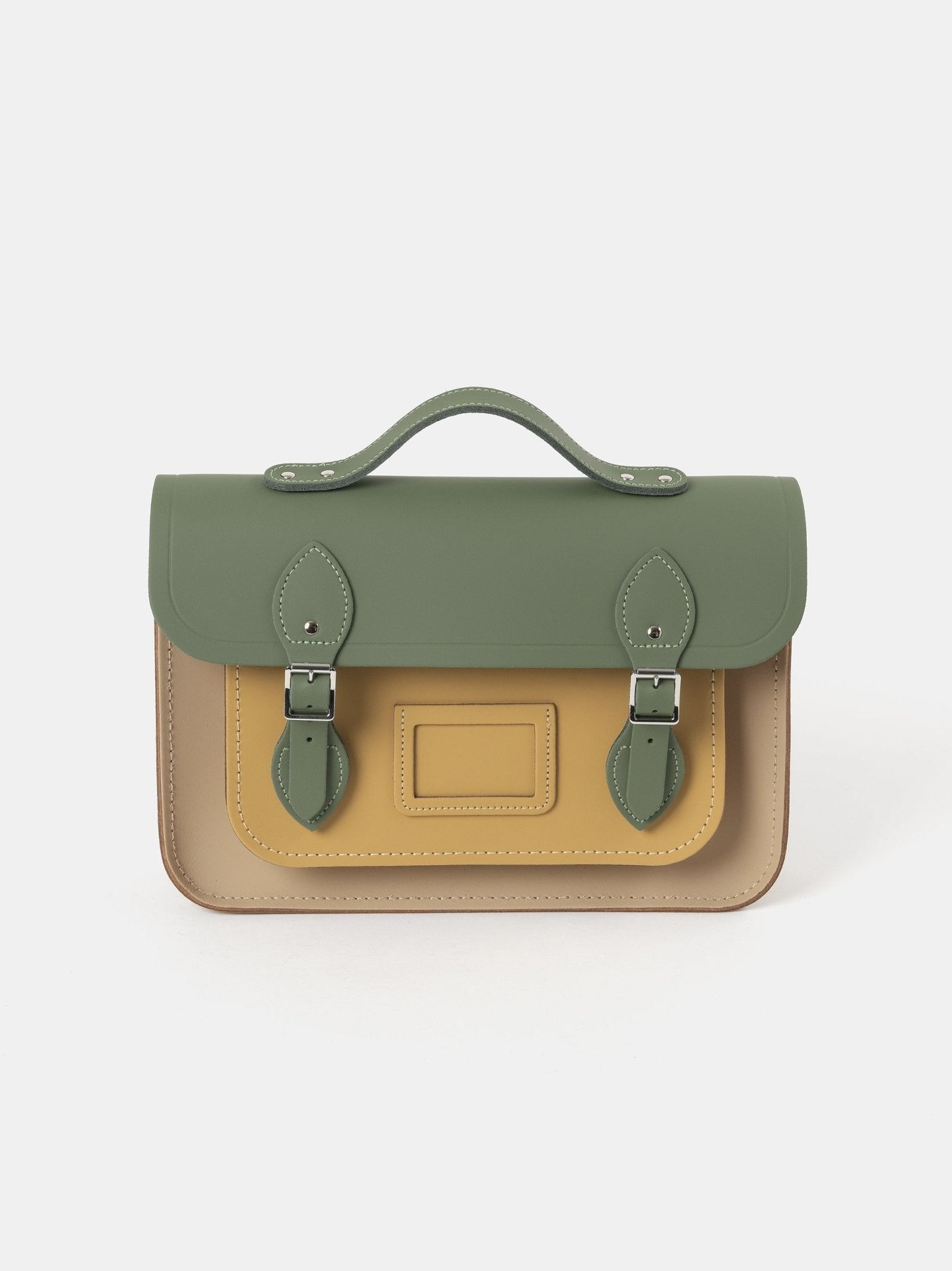 The 13 Inch Batchel - Bracken Matte, Smoulder Matte & Mushroom Matte - The Cambridge Satchel Co.