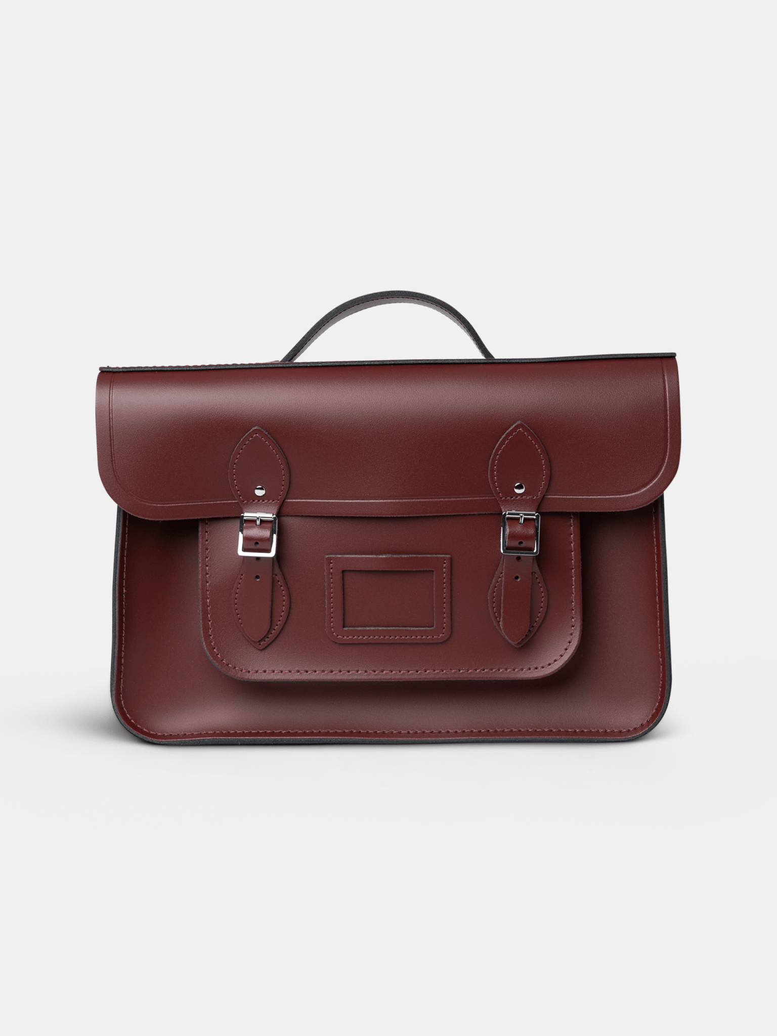 15inch Batchel Oxblood Cambridge Satchel