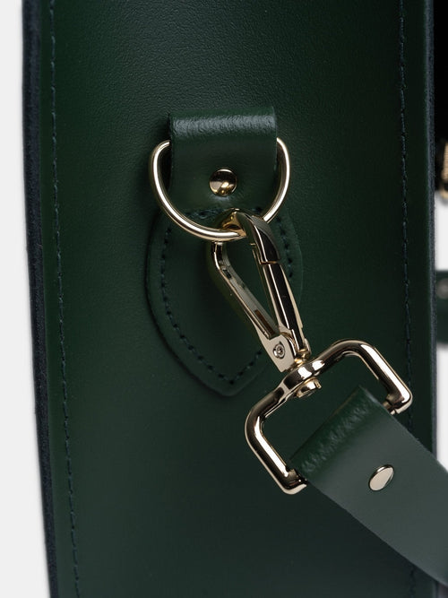 The 15 Inch Batchel - Racing Green - Cambridge Satchel