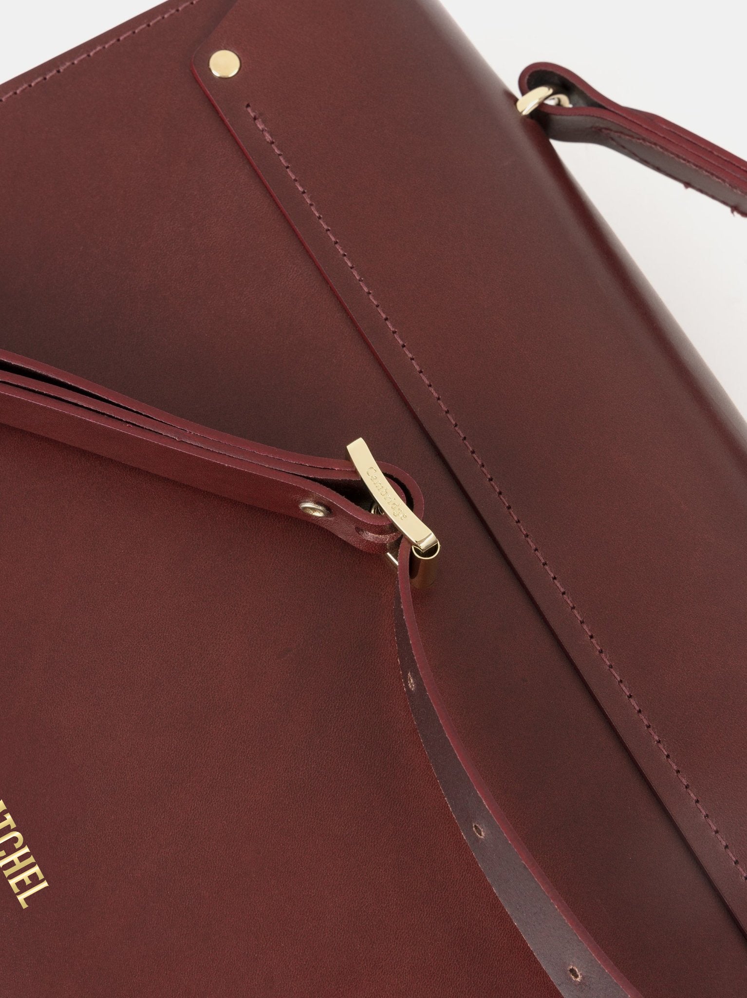 The Artisan - Burgundy - Cambridge Satchel