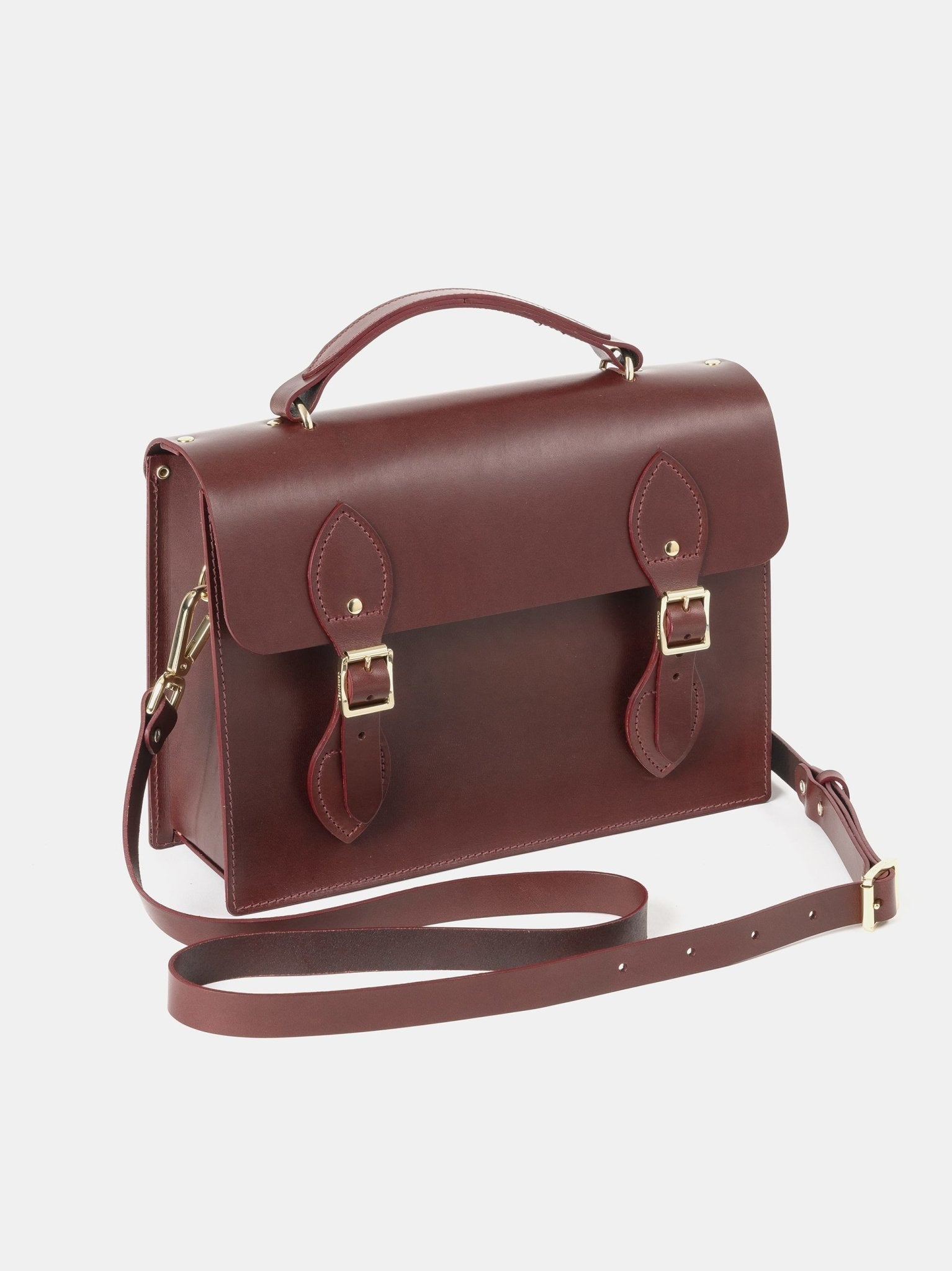 The Artisan - Burgundy - Cambridge Satchel