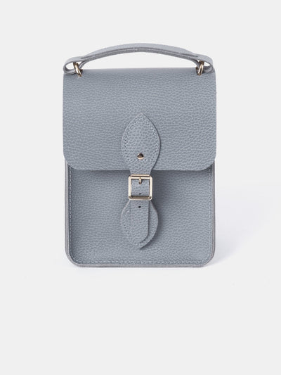 The Binocular Bag - French Grey Celtic Grain