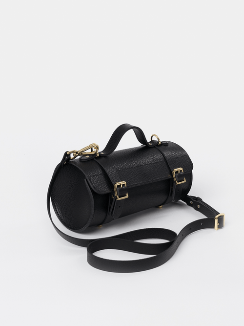 The Bowls Bag - Black Celtic Grain - Cambridge Satchel