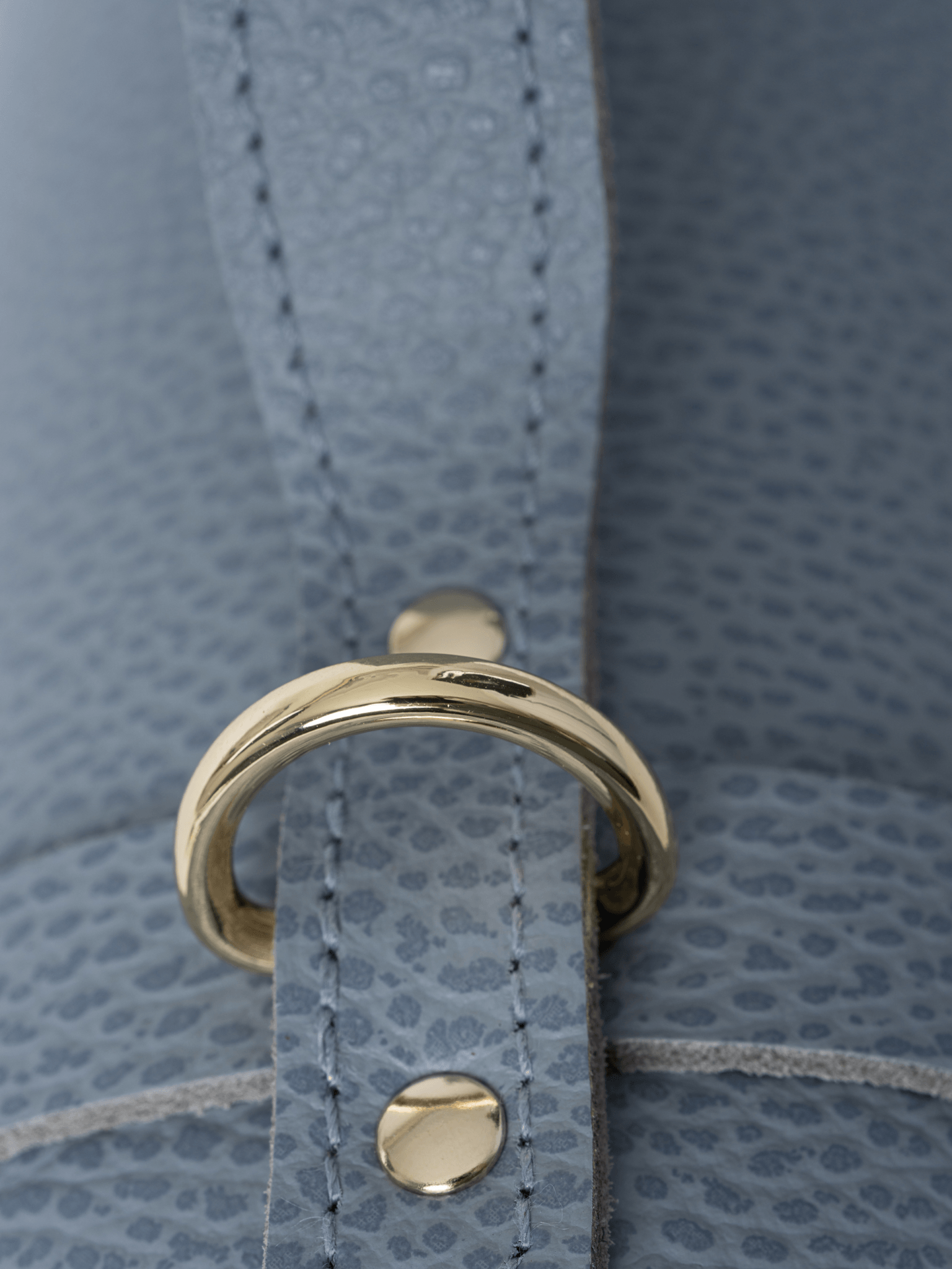 The Bowls Bag - French Grey Celtic Grain - The Cambridge Satchel Co.